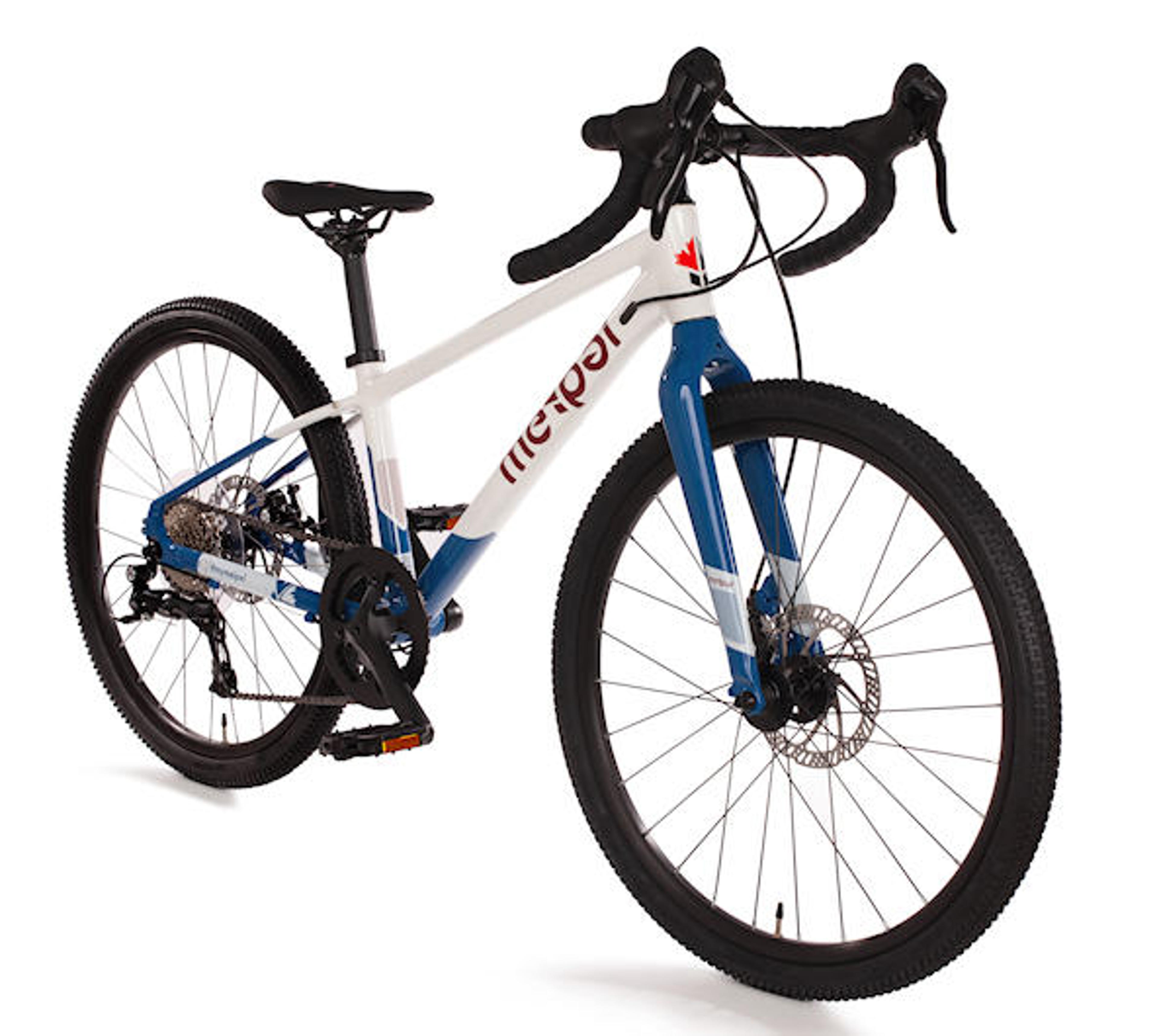 'meipel Aero Gravel Kinderfahrrad 24 Zoll (blau) 2