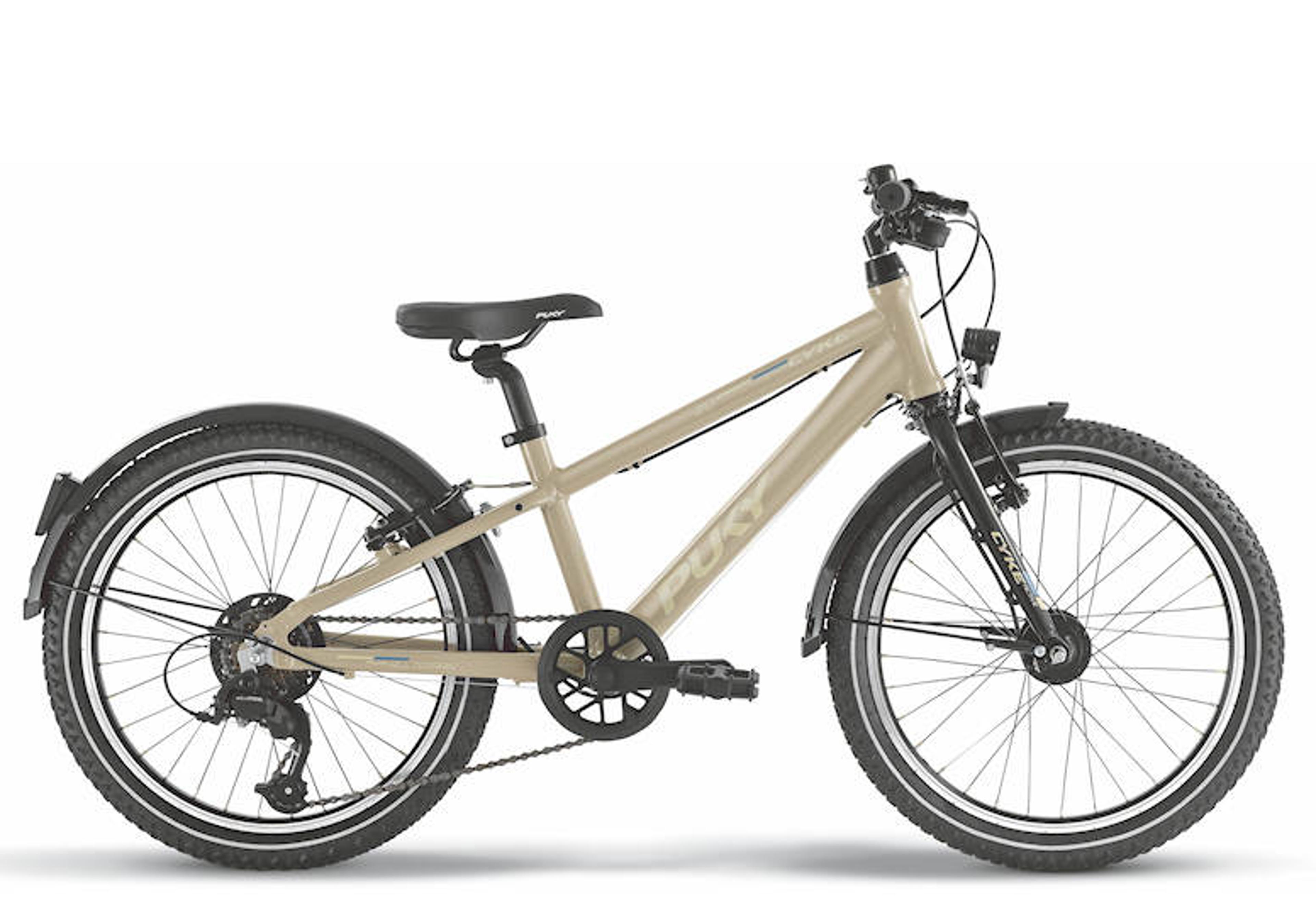 PUKY Cyke 20-7 Active Kinderfahrrad 20 Zoll (beige) 1