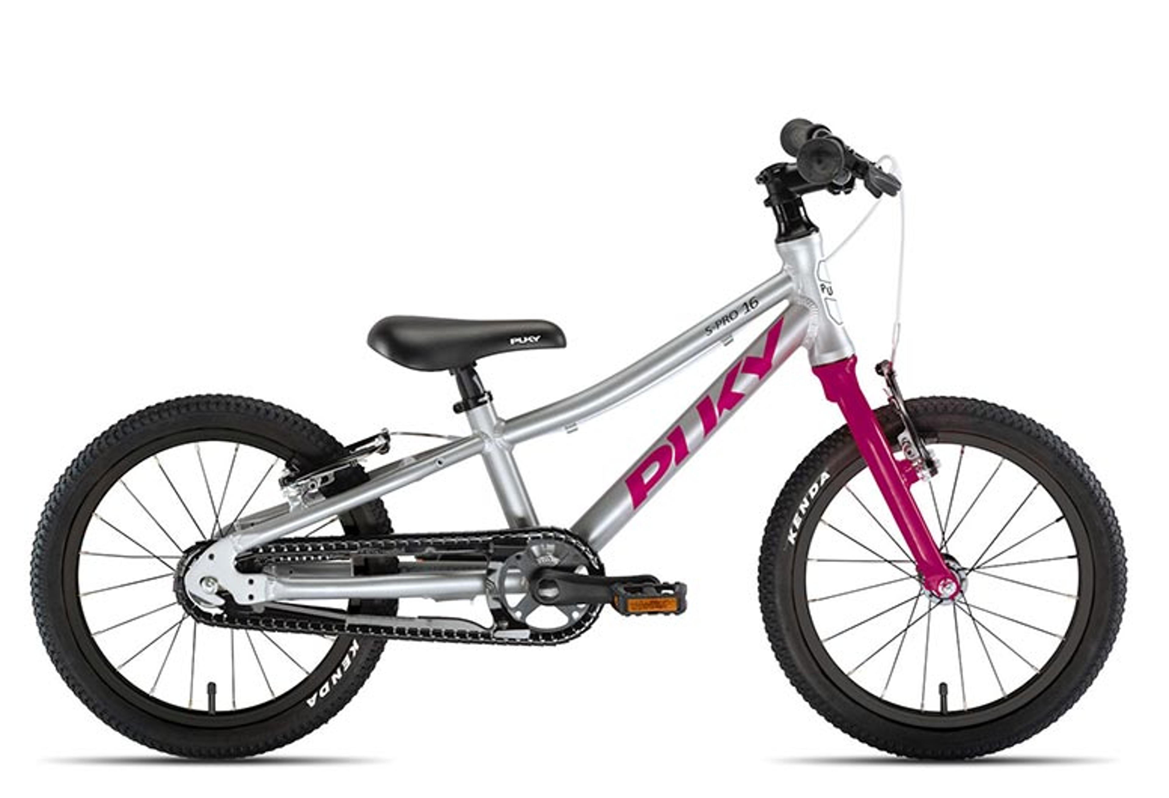 PUKY LS-Pro 16-1 Alu Kinderfahrrad 16 Zoll (silber) 1
