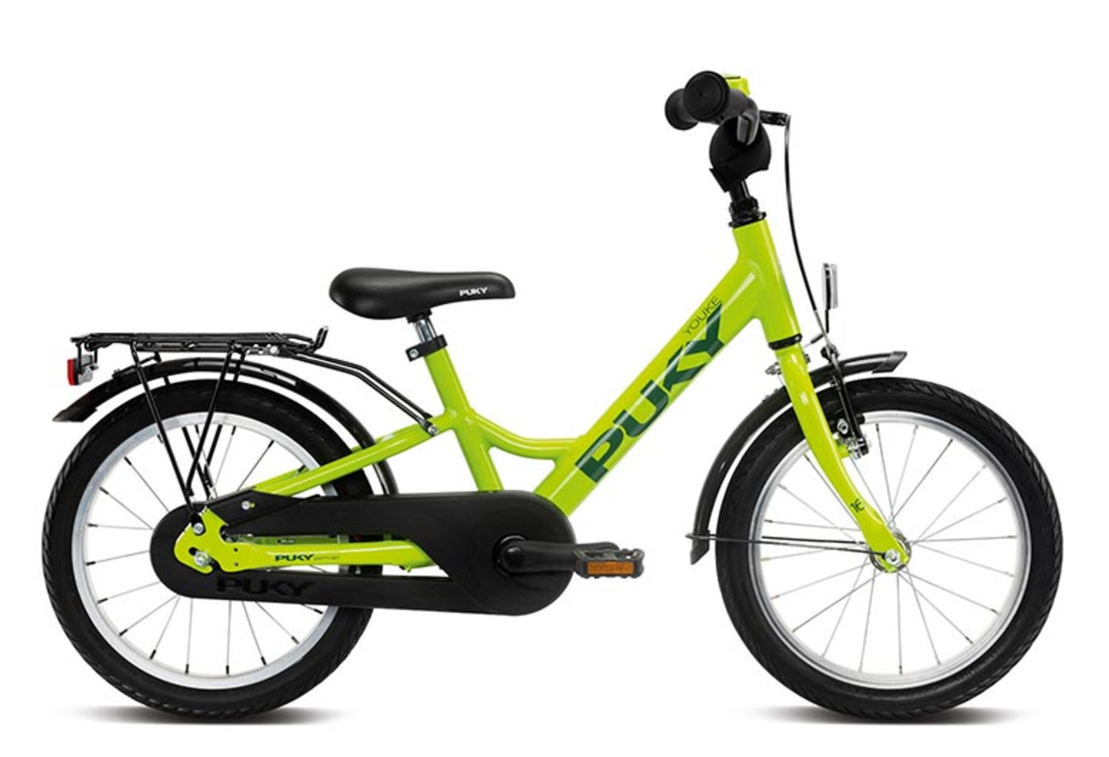 PUKY Youke 16-1 Kinderfahrrad 16 Zoll (grün) 1