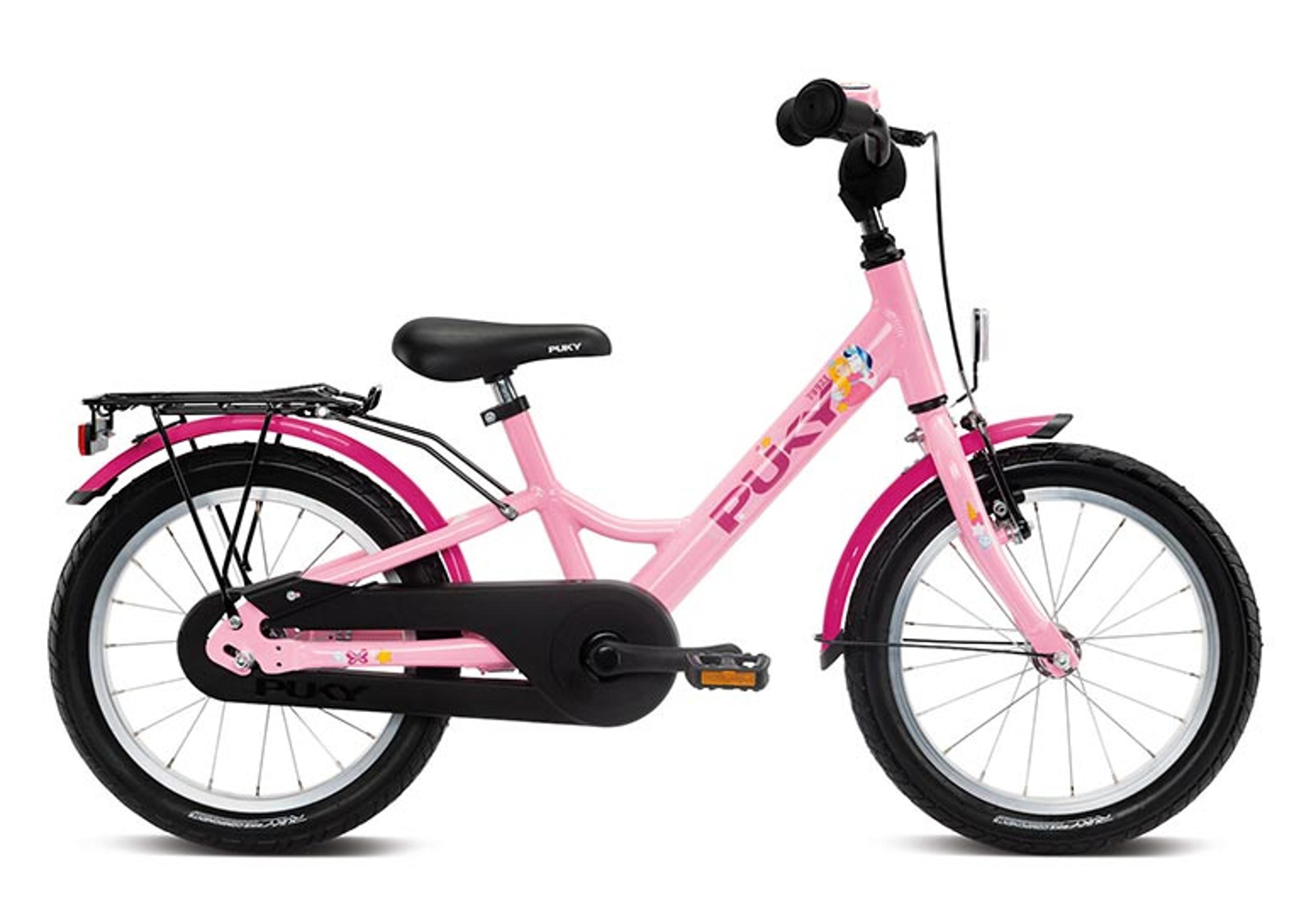 PUKY Youke 16-1 Kinderfahrrad 16 Zoll (rosa) 1