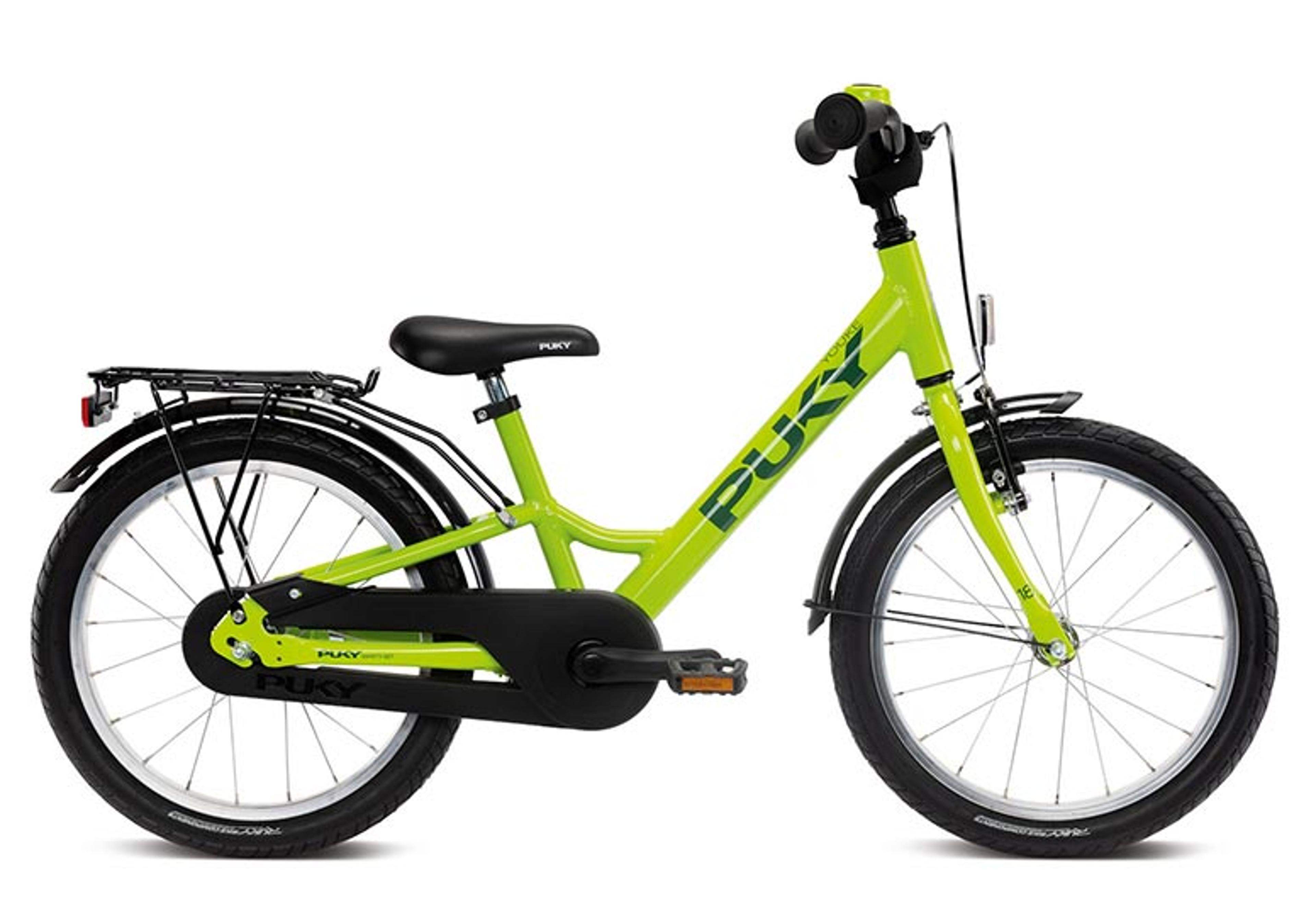 PUKY Youke 18-1 Kinderfahrrad 18 Zoll (grün) 1