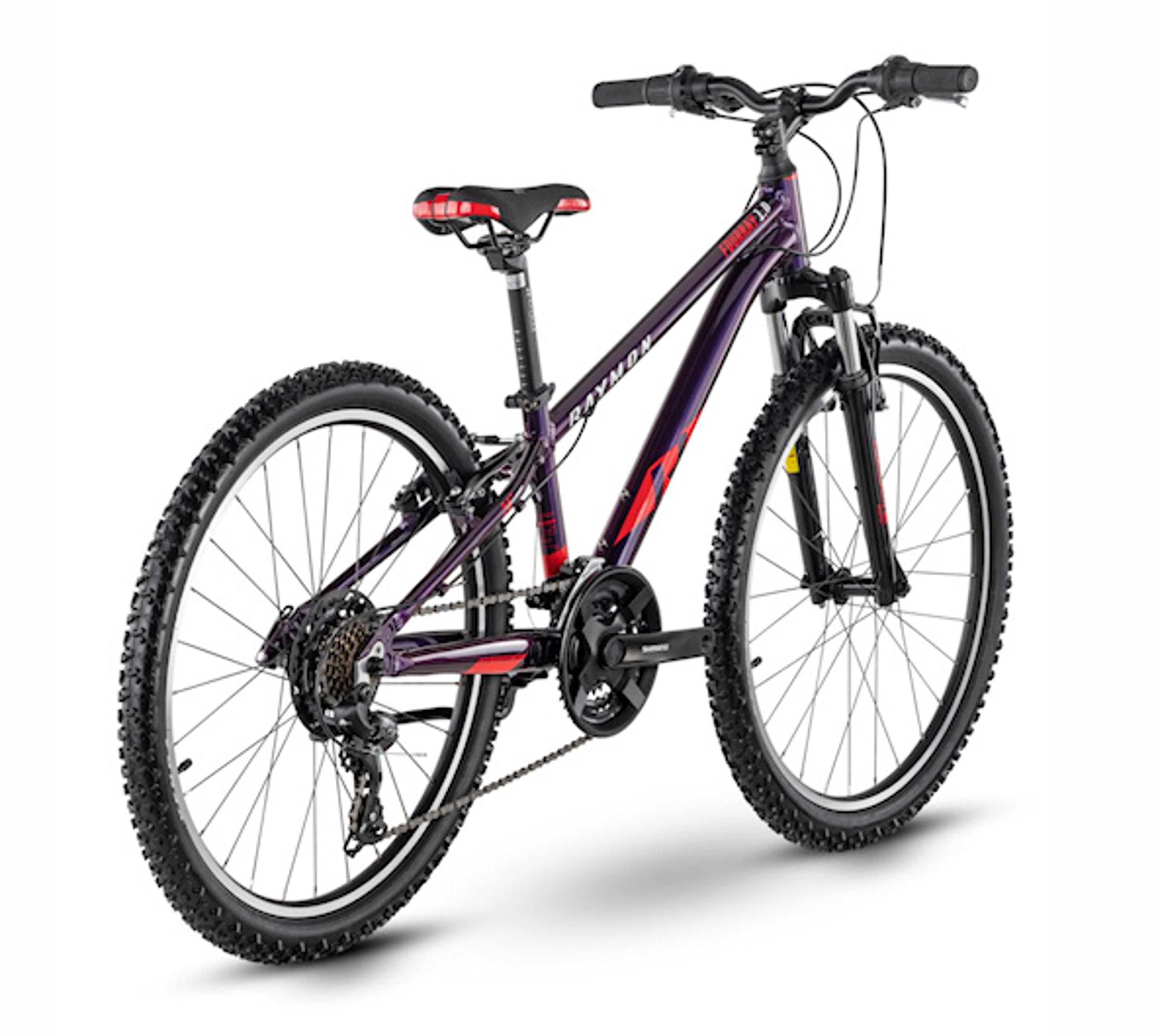 Raymon FourRay 1.0 Kinderfahrrad 24 Zoll (lila) 3