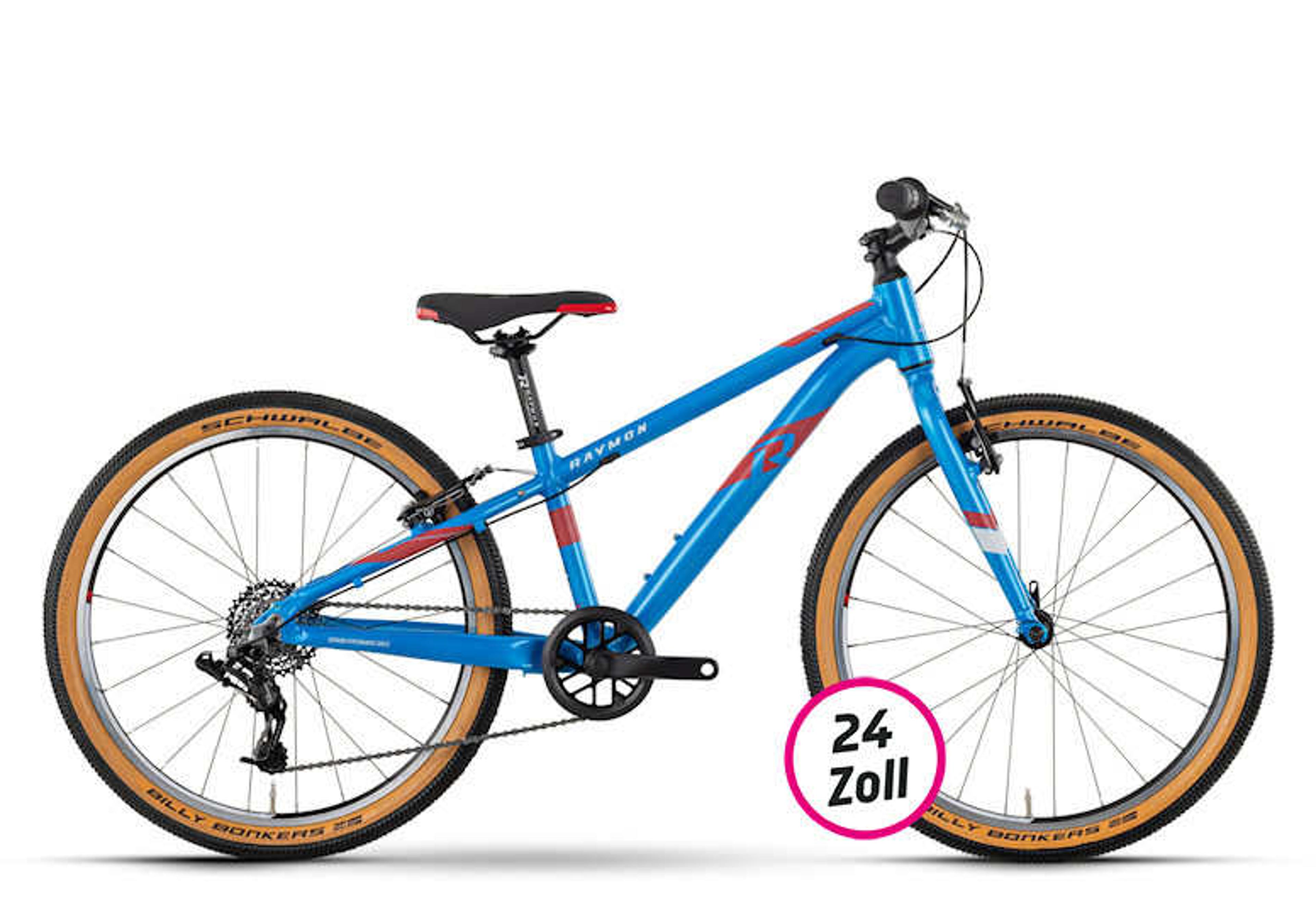 Raymon FourRay 3.0 Kinderfahrrad 24 Zoll (blau) 1