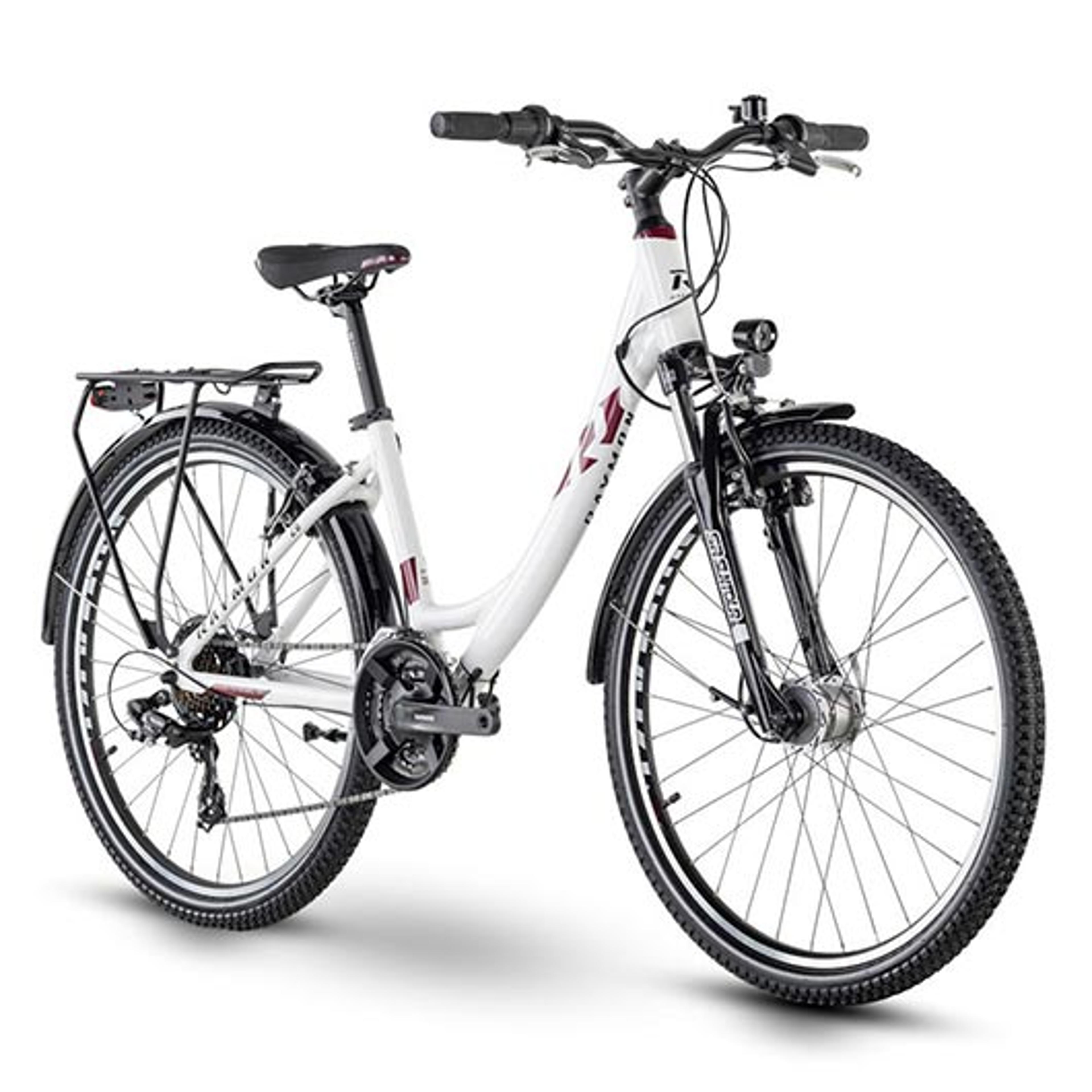 Raymon SixRay 1.5 Street Jugendfahrrad 26 Zoll (weiss) 2