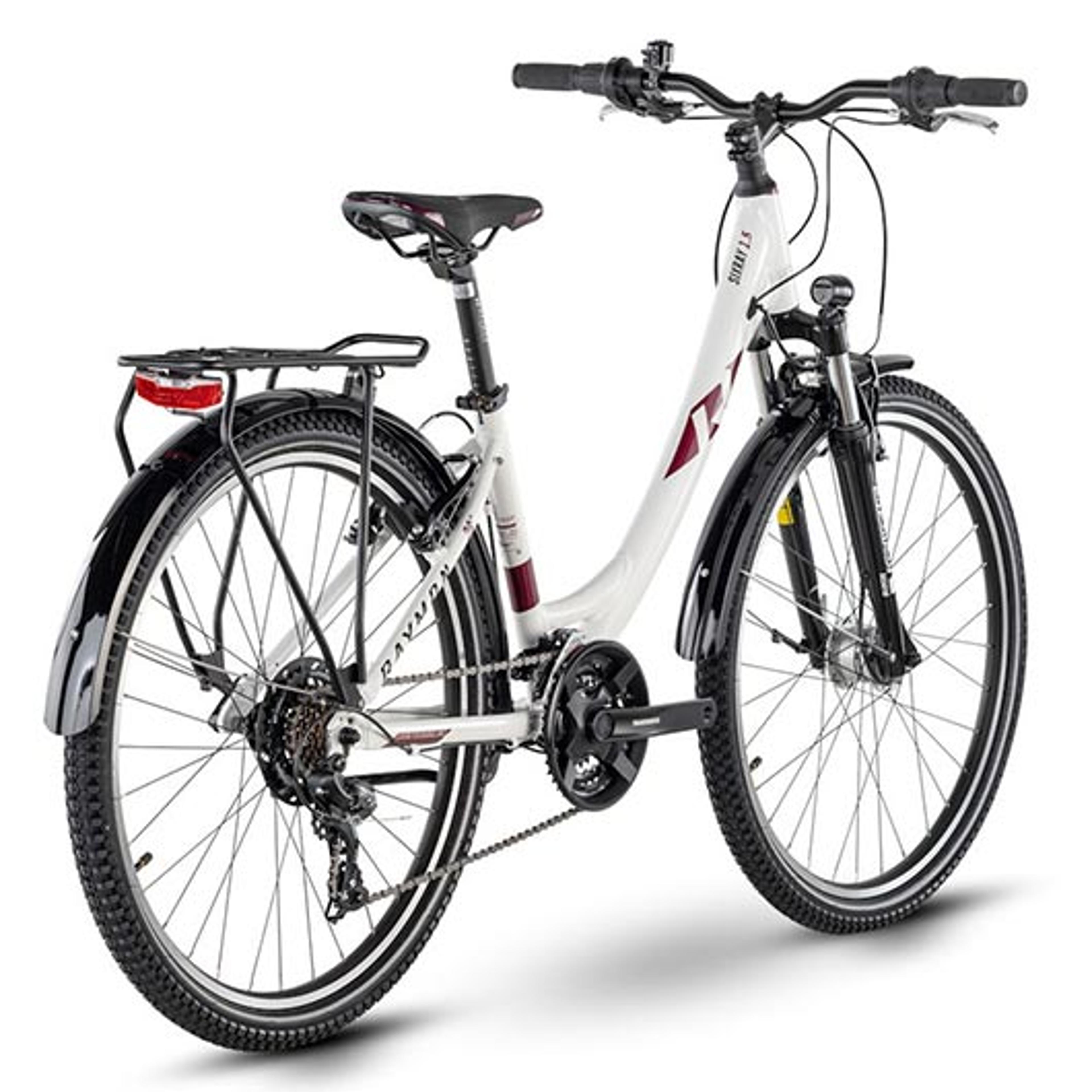 Raymon SixRay 1.5 Street Jugendfahrrad 26 Zoll (weiss) 3