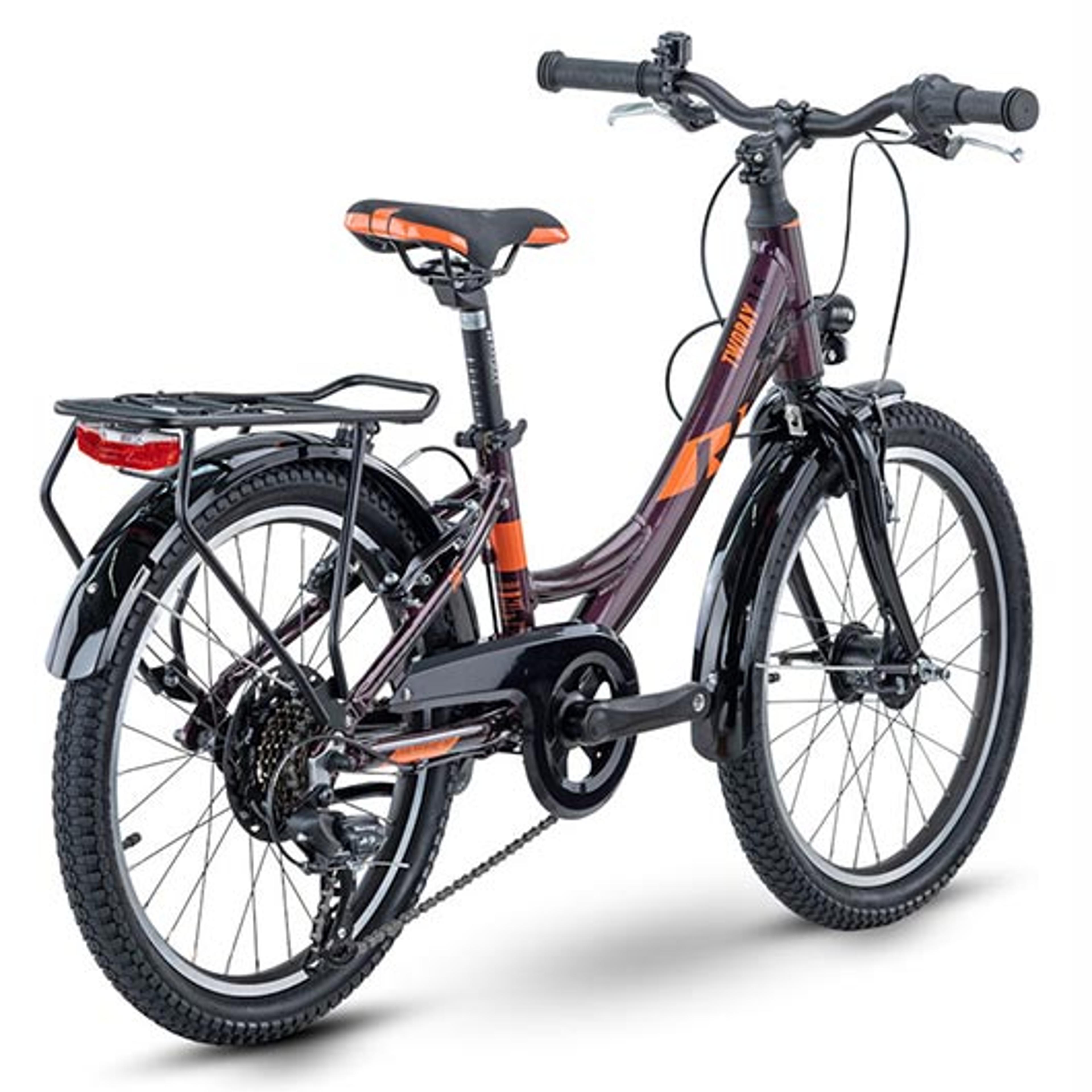 Raymon TwoRay 1.5 Street Kinderfahrrad 20 Zoll (lila) 3