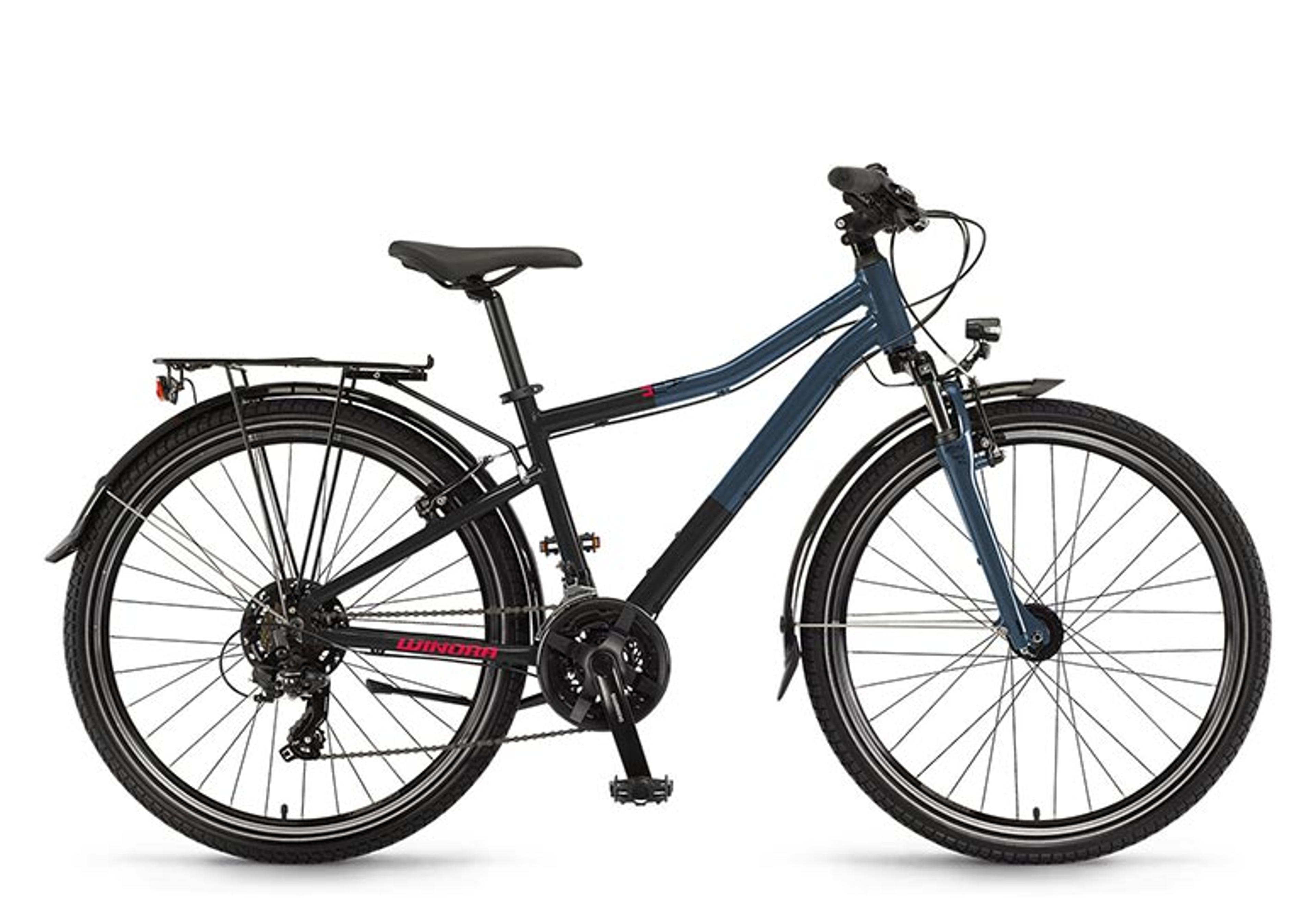 WINORA Dash 26 Jugendfahrrad 26 Zoll (schwarz) 1