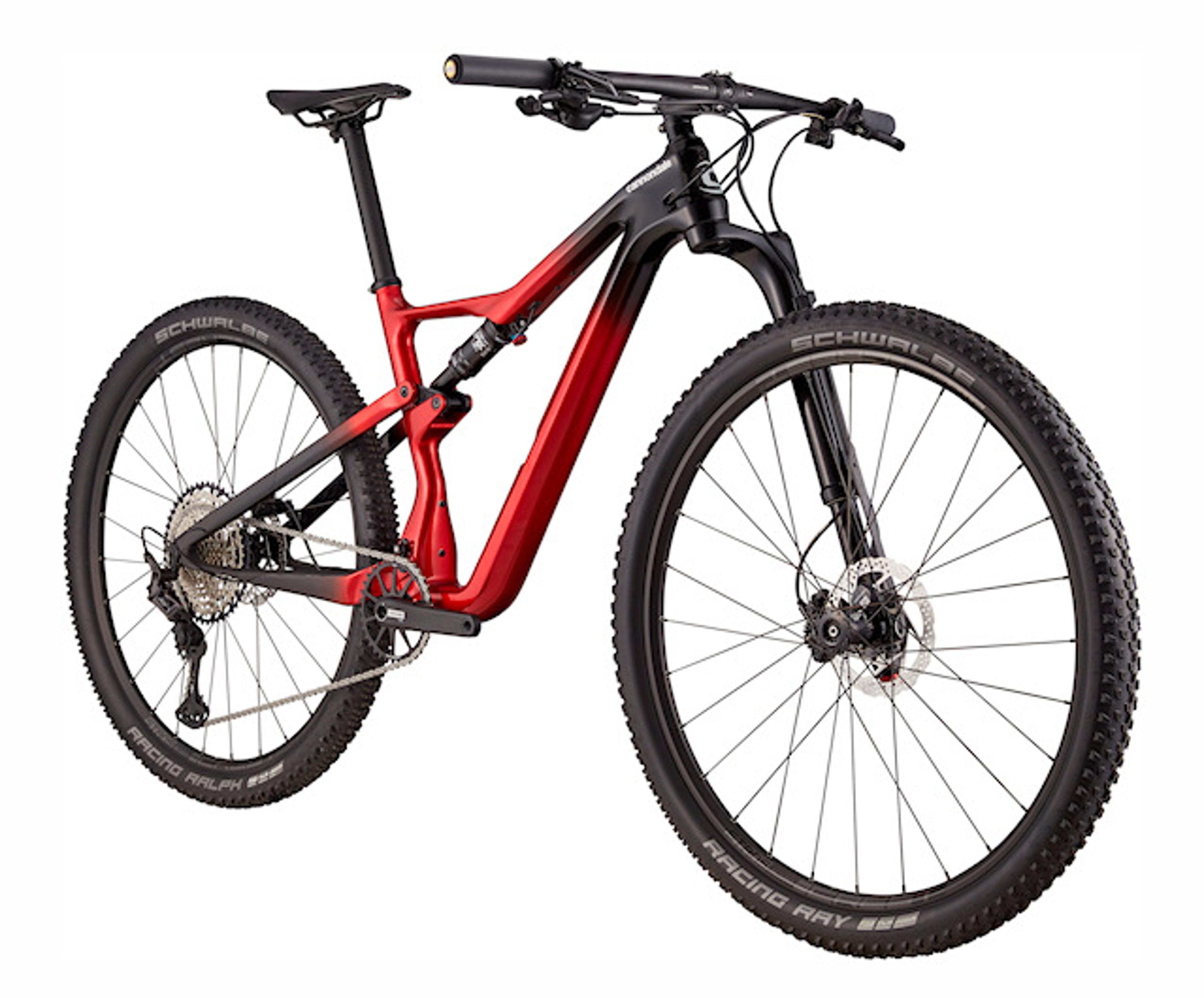 Cannondale Scalpel Carbon 3 Fully MTB (rot) 2