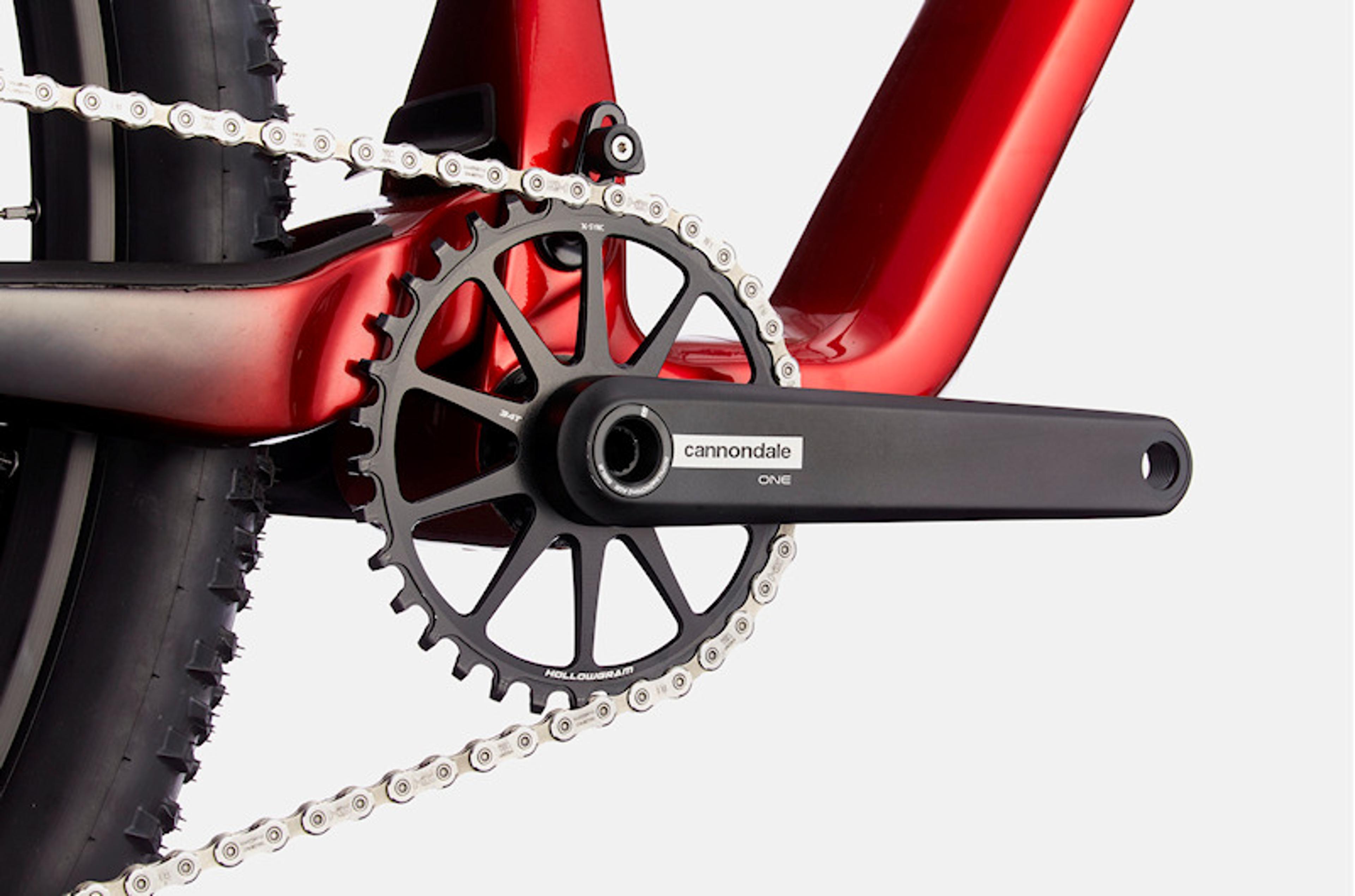 Cannondale Scalpel Carbon 3 Fully MTB (rot) 6