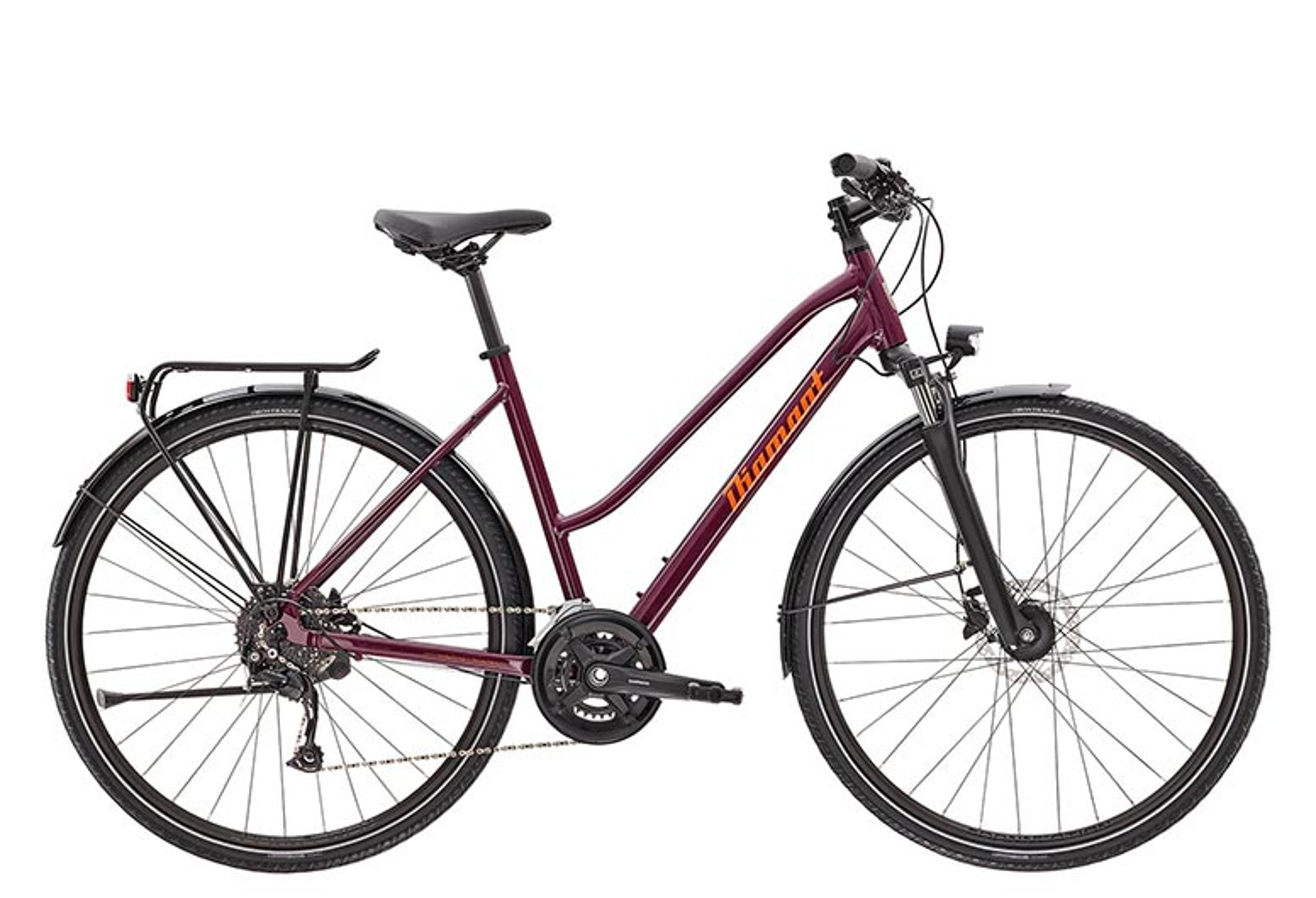 Diamant Elan Deluxe Trekkingrad (lila) 1