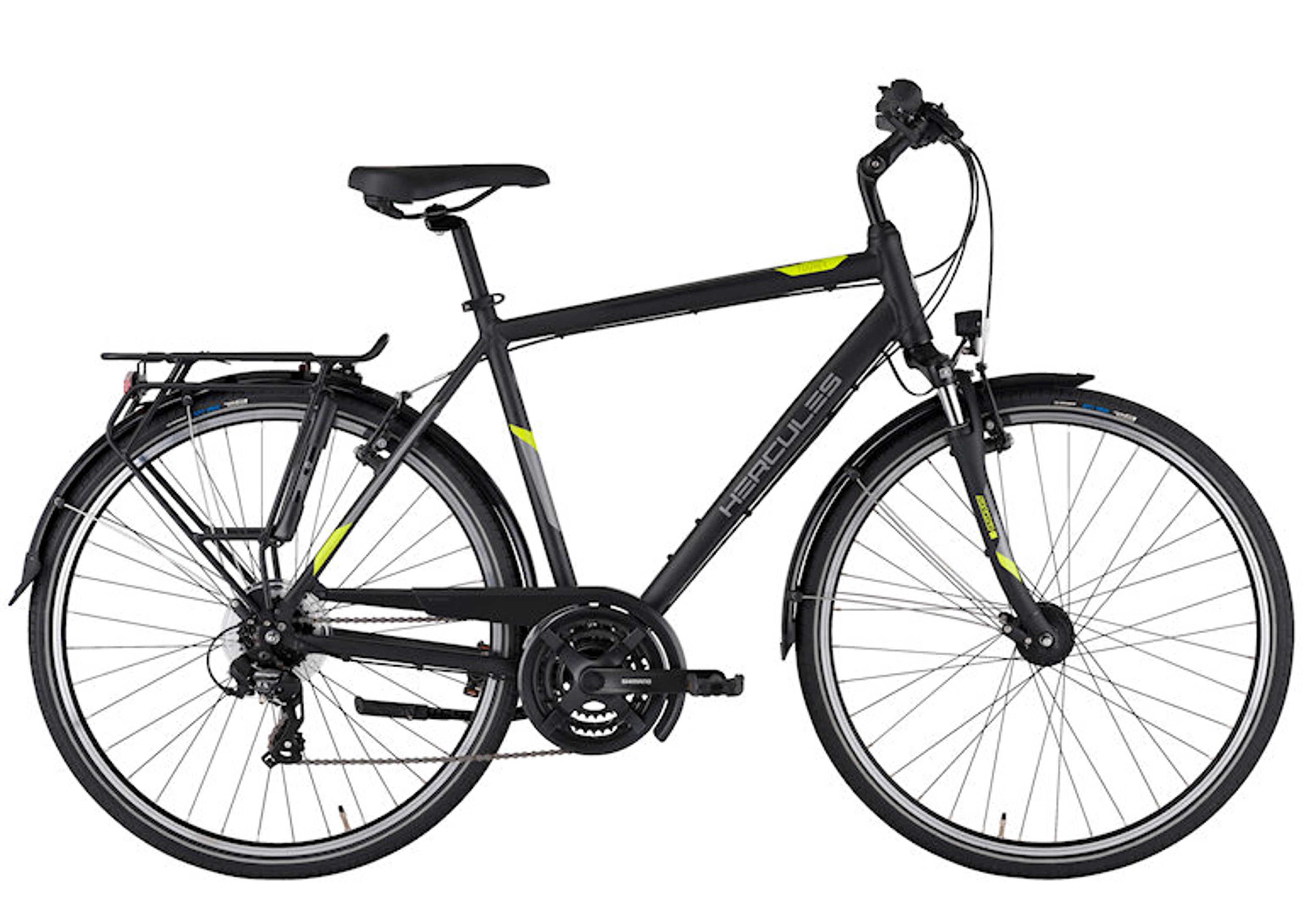 HERCULES Tourer 21 Trekkingrad (schwarz) 1
