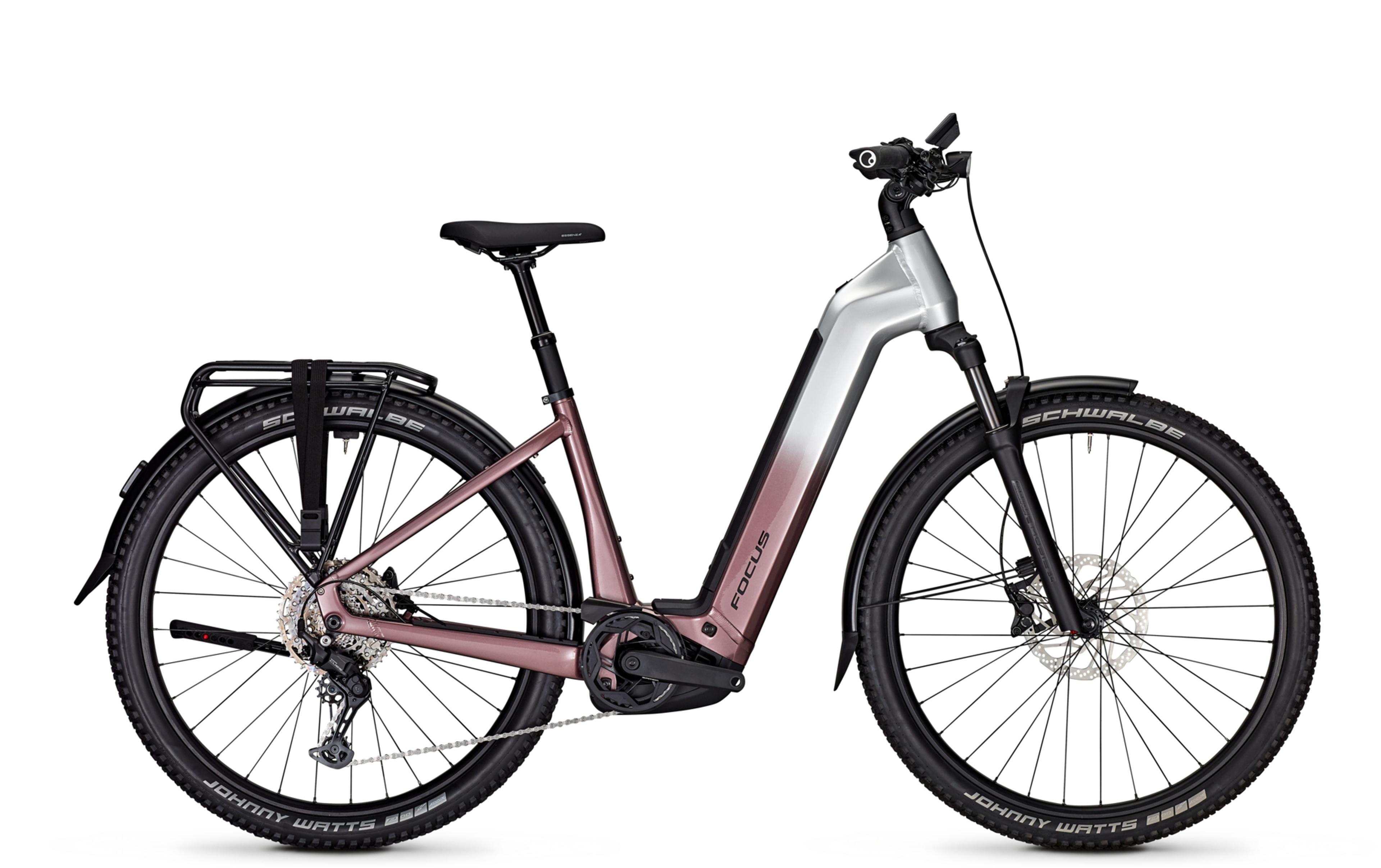 FOCUS Aventura² 6.8 E-Trekkingbikes (silber) 1