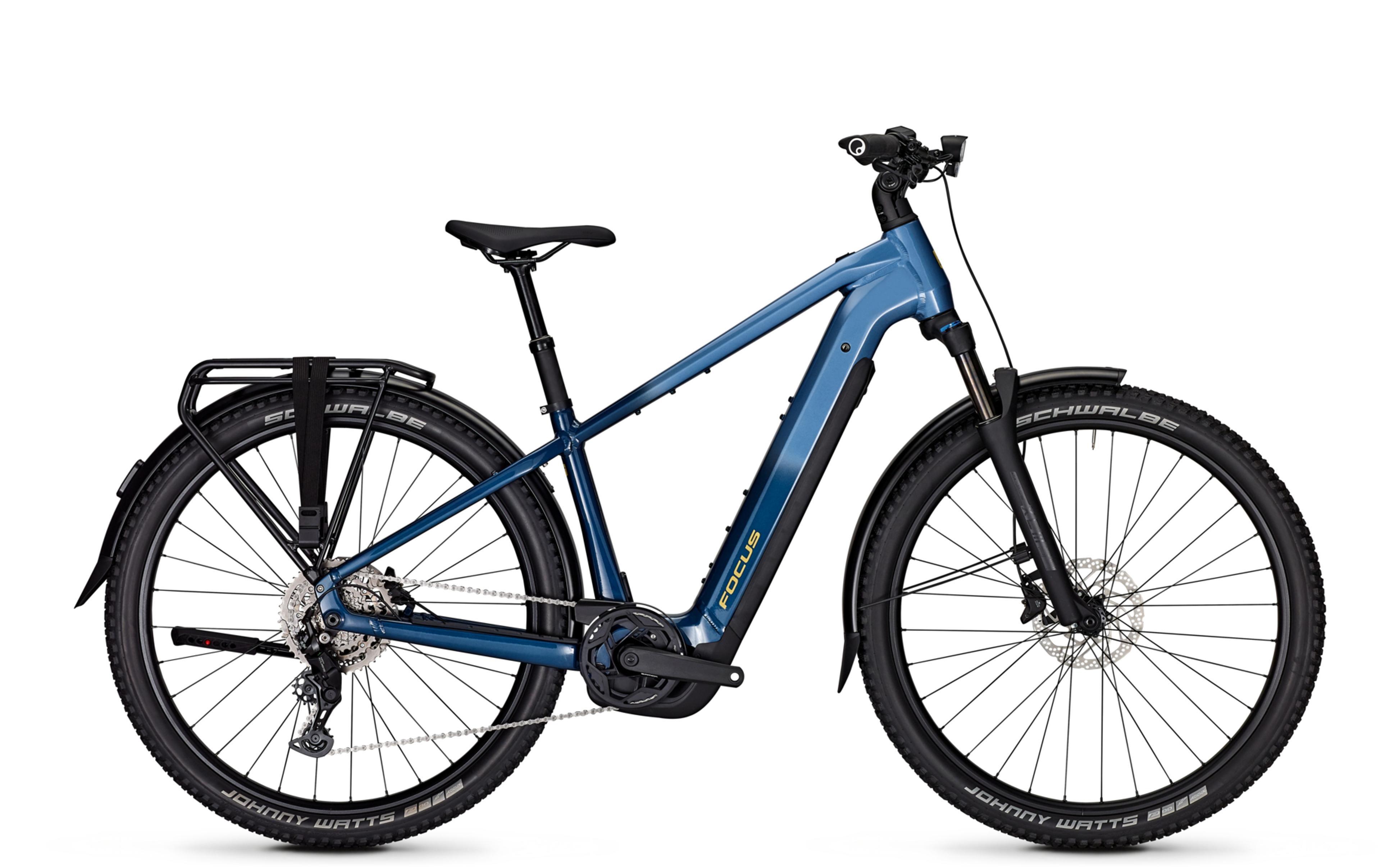 FOCUS Aventura² 6.7 E-Trekkingbikes (blau) 1