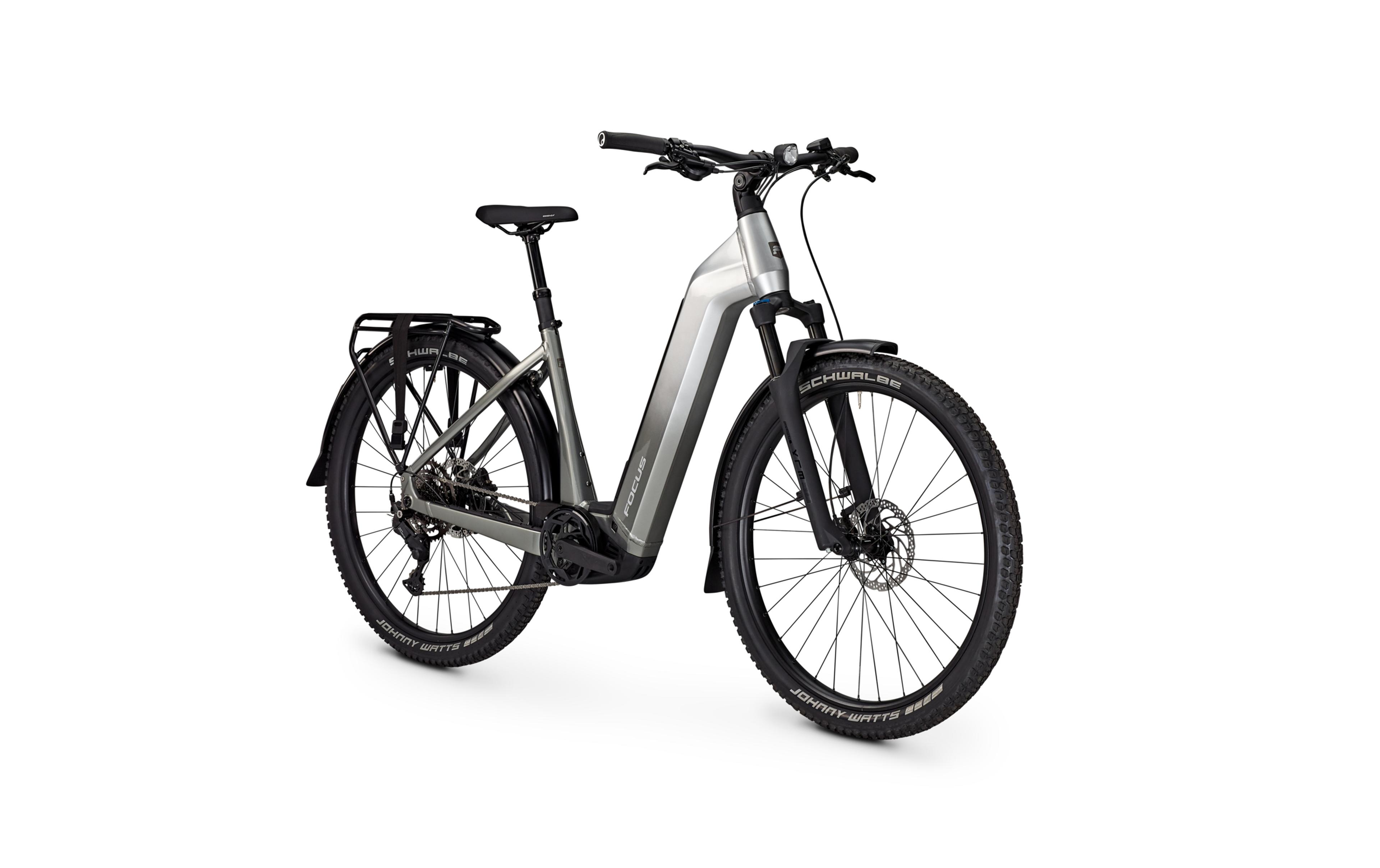 FOCUS Aventura² 6.7 E-Trekkingbikes (silber) 3