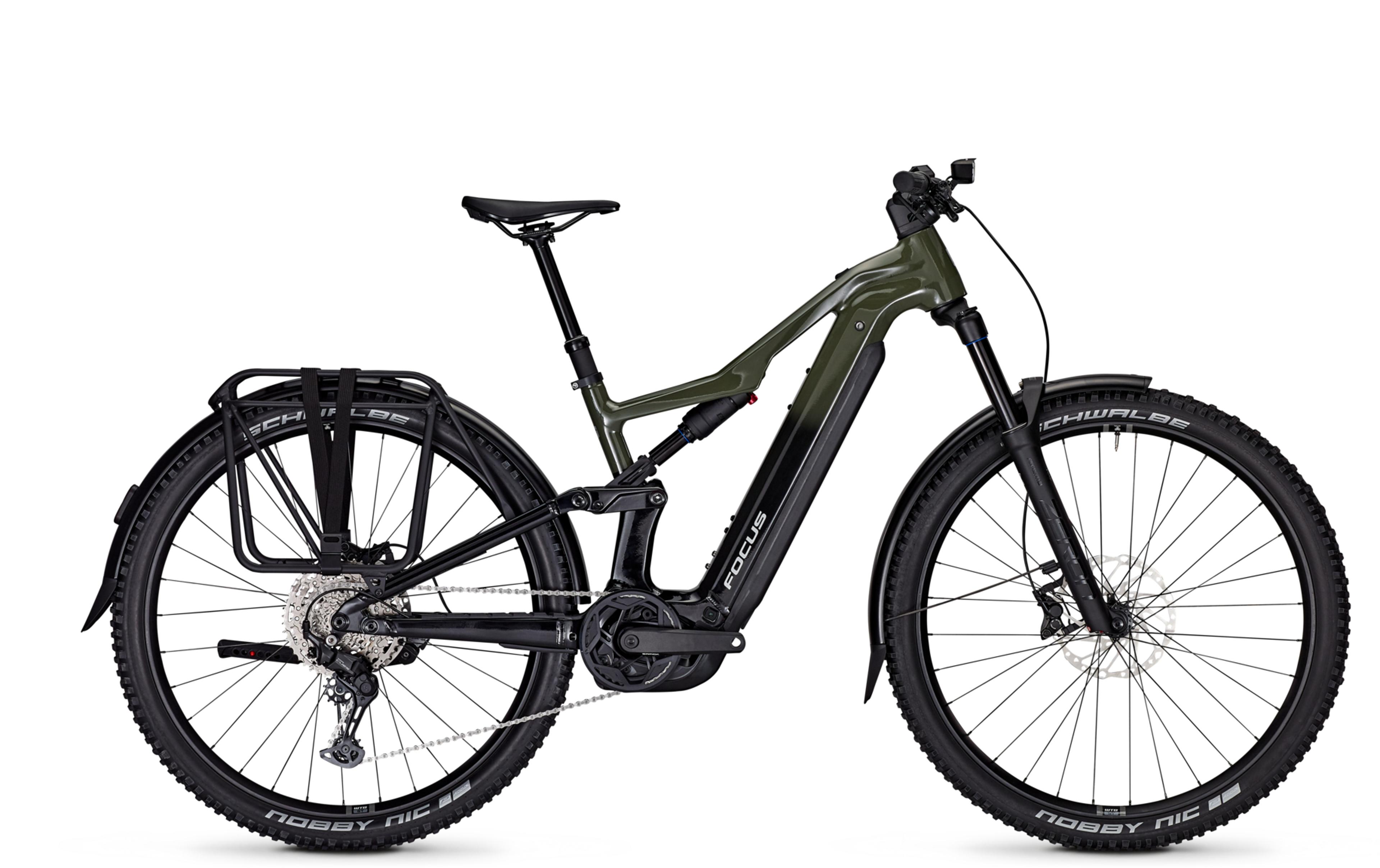 FOCUS THRON² 6.7 EQP E-Trekkingbikes (grün) 1