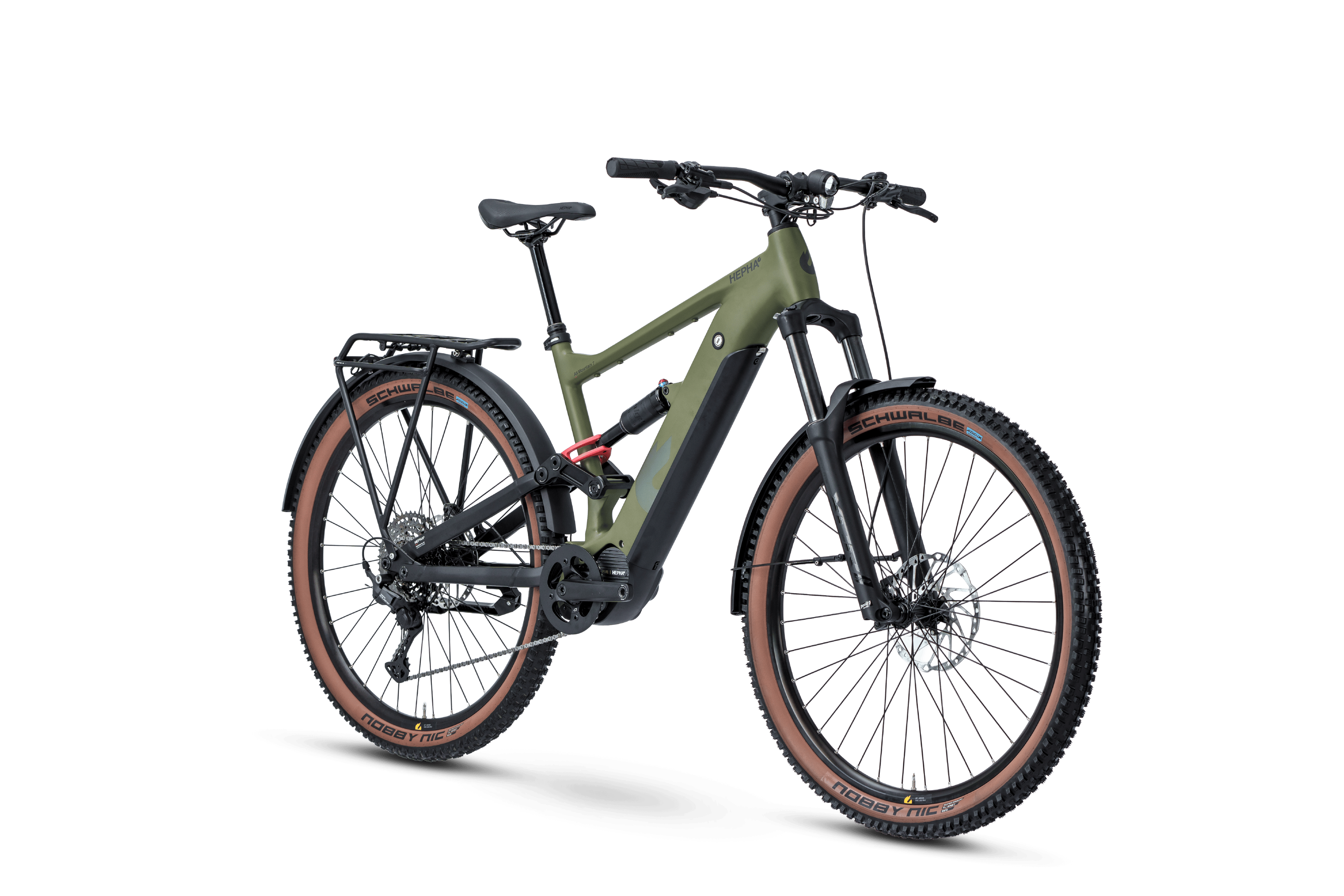 HEPHA All Mountain 7 Alloy Long Range SUV E-Fullys (grün) 2