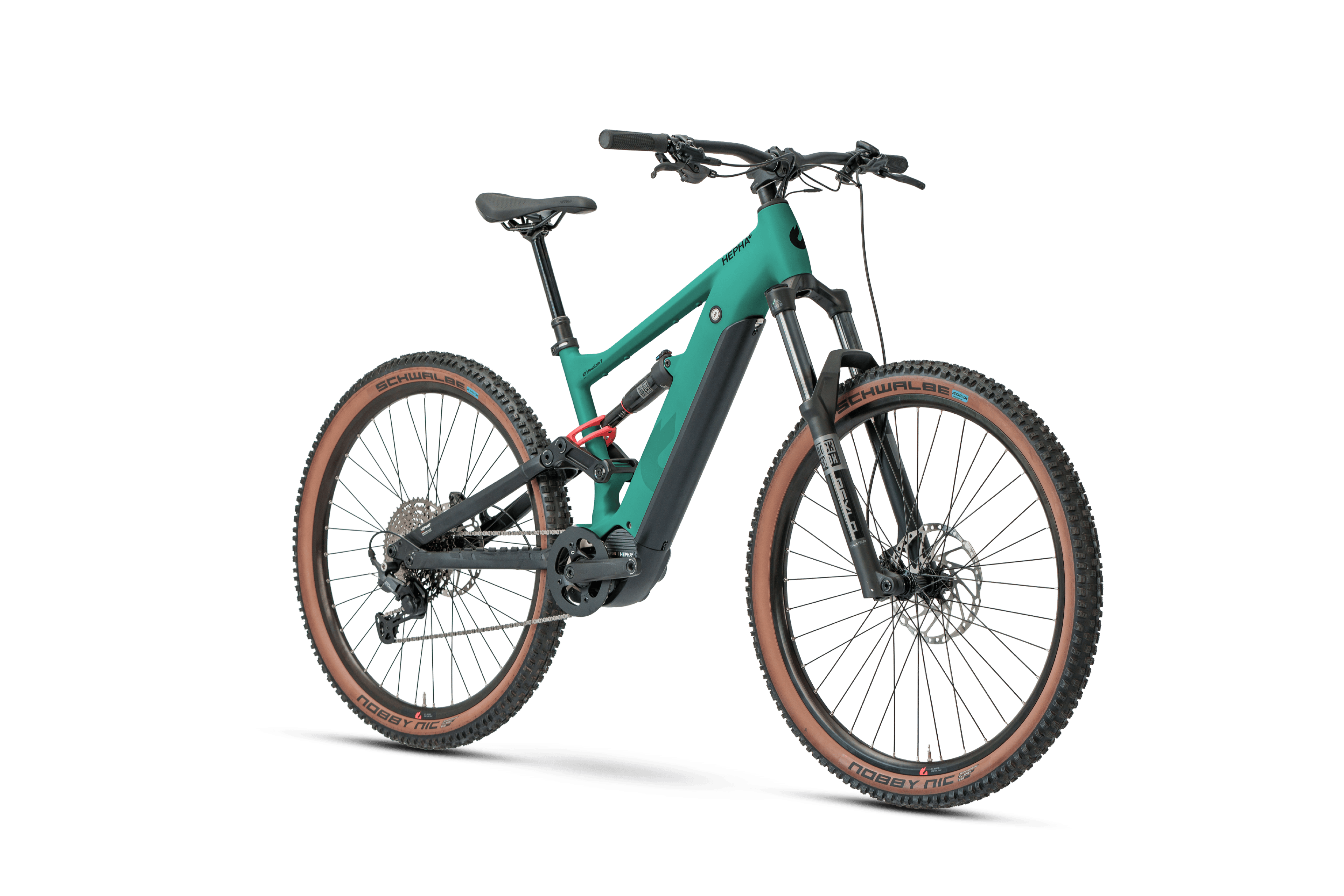 HEPHA All Mountain 7 Alloy Performance E-Fullys (grün) 2