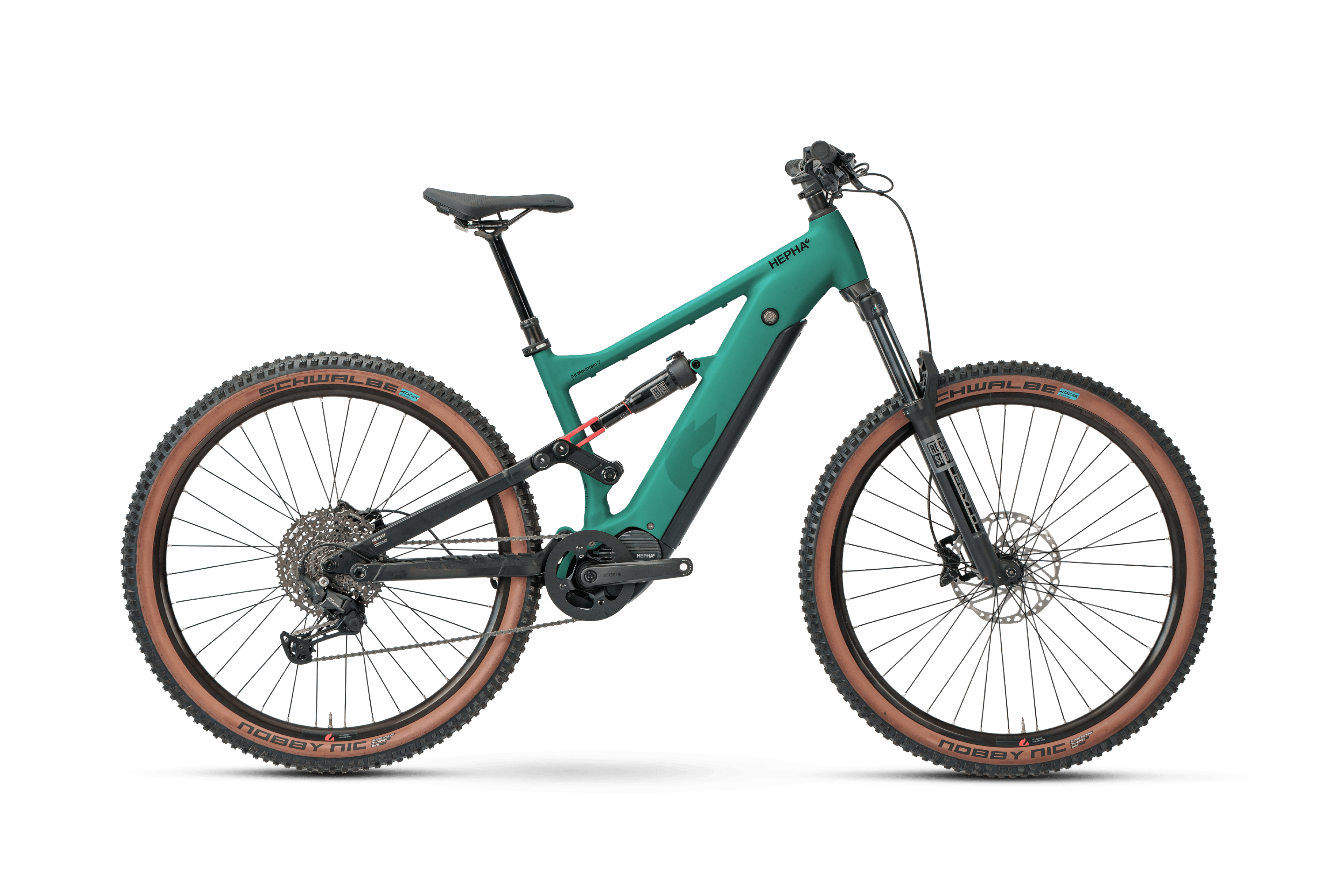 HEPHA All Mountain 7 Alloy Performance E-Fullys (grün) 1