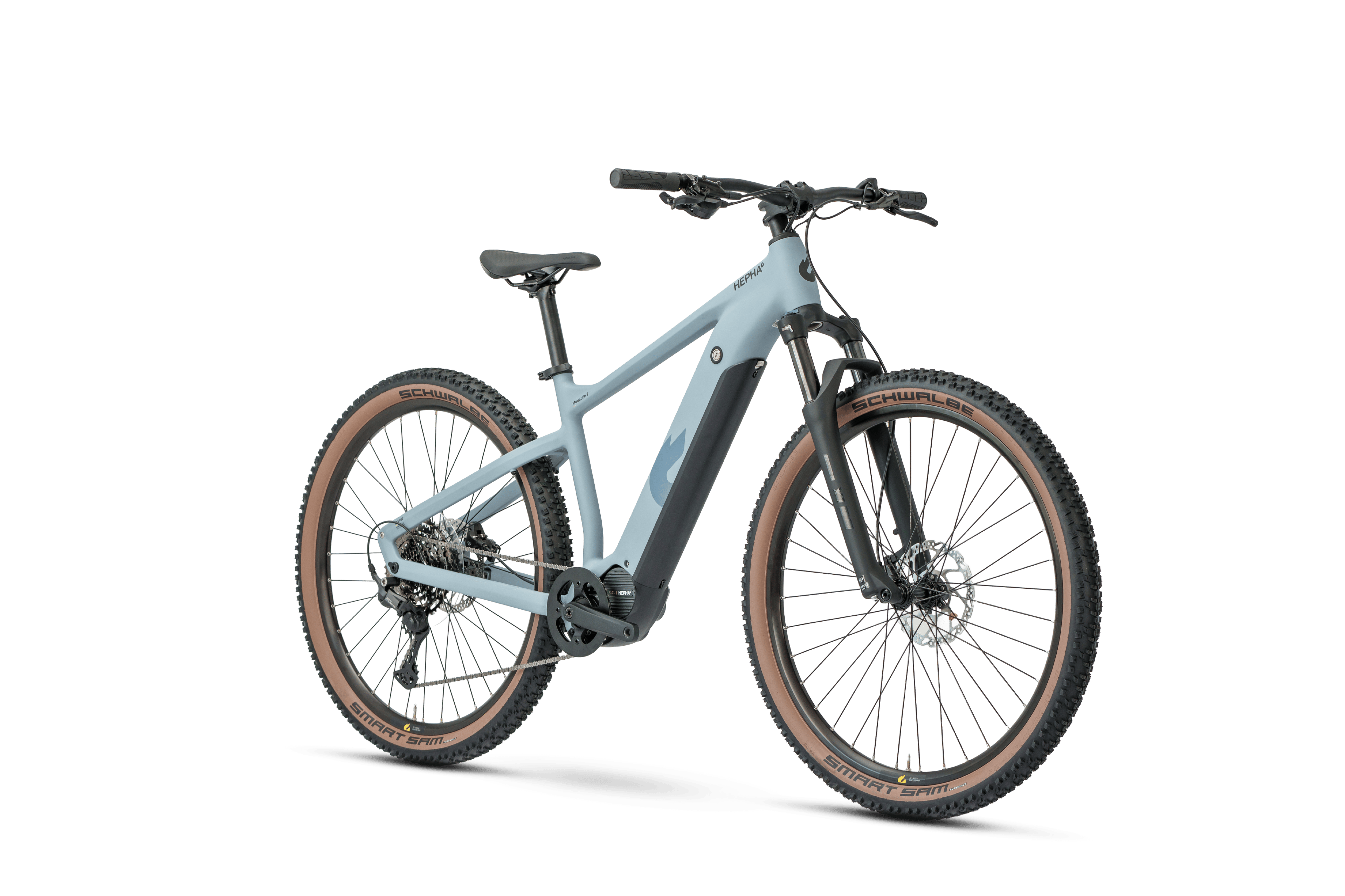 HEPHA Mountain 7 Performance E-Hardtails (blau) 2