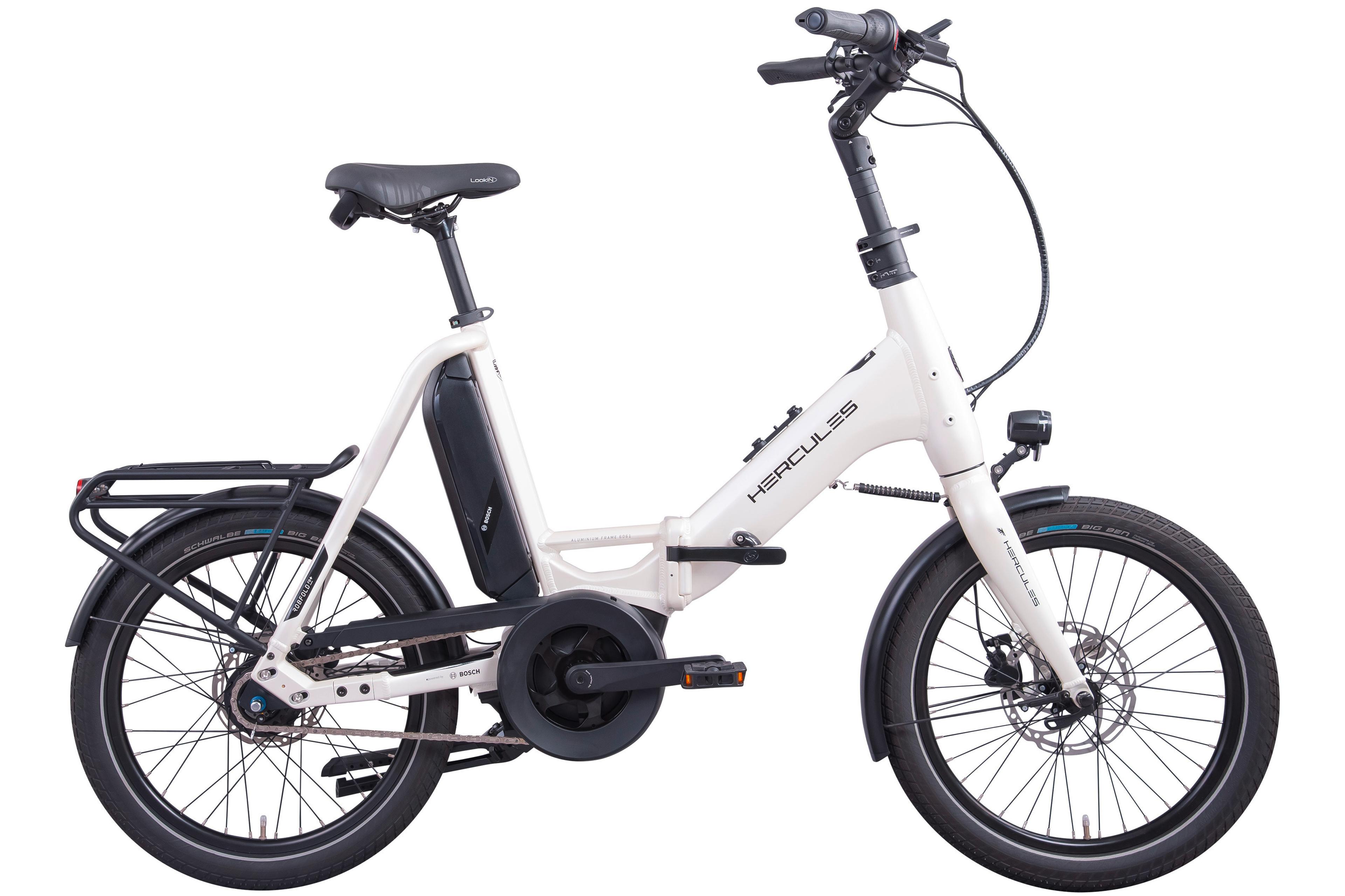 HERCULES Rob Fold F8+ E-Klappräder (weiß) 1