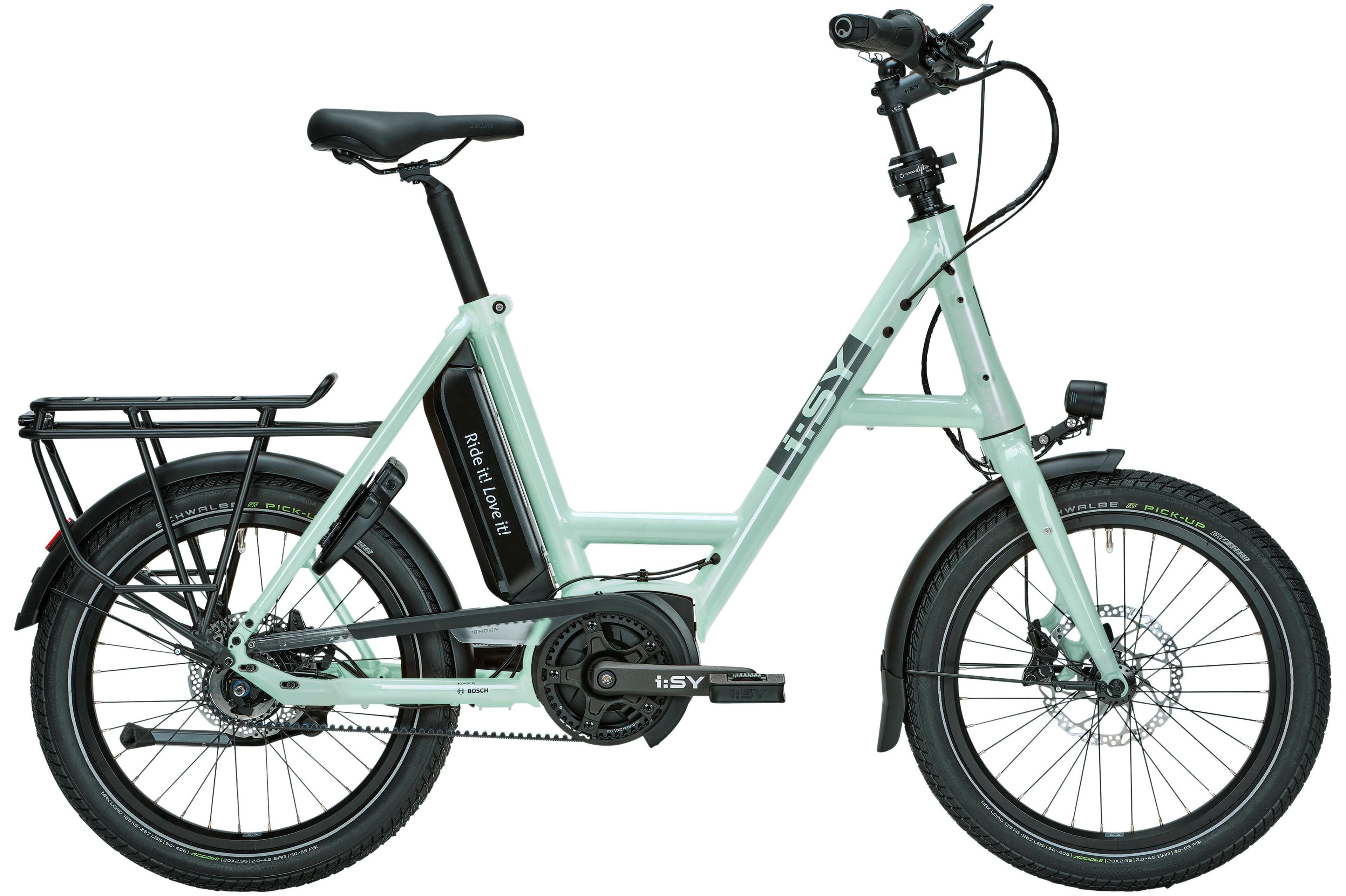 i:SY E5 ZR RT E-Kompakträder (grün) 1