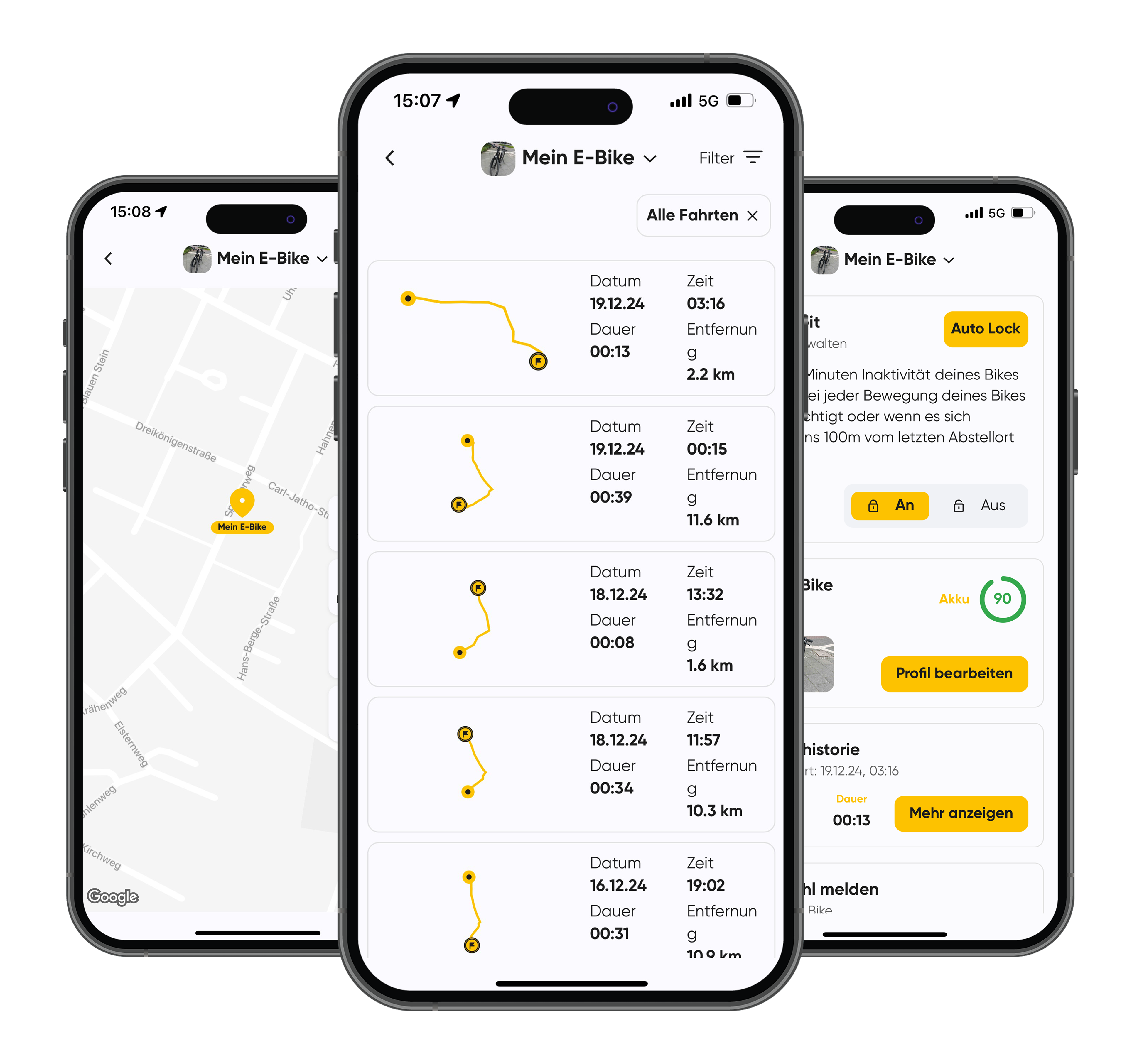 IT´S MY BIKE GPS-Tracker E-Bike Teile-Zubehör (schwarz) 3