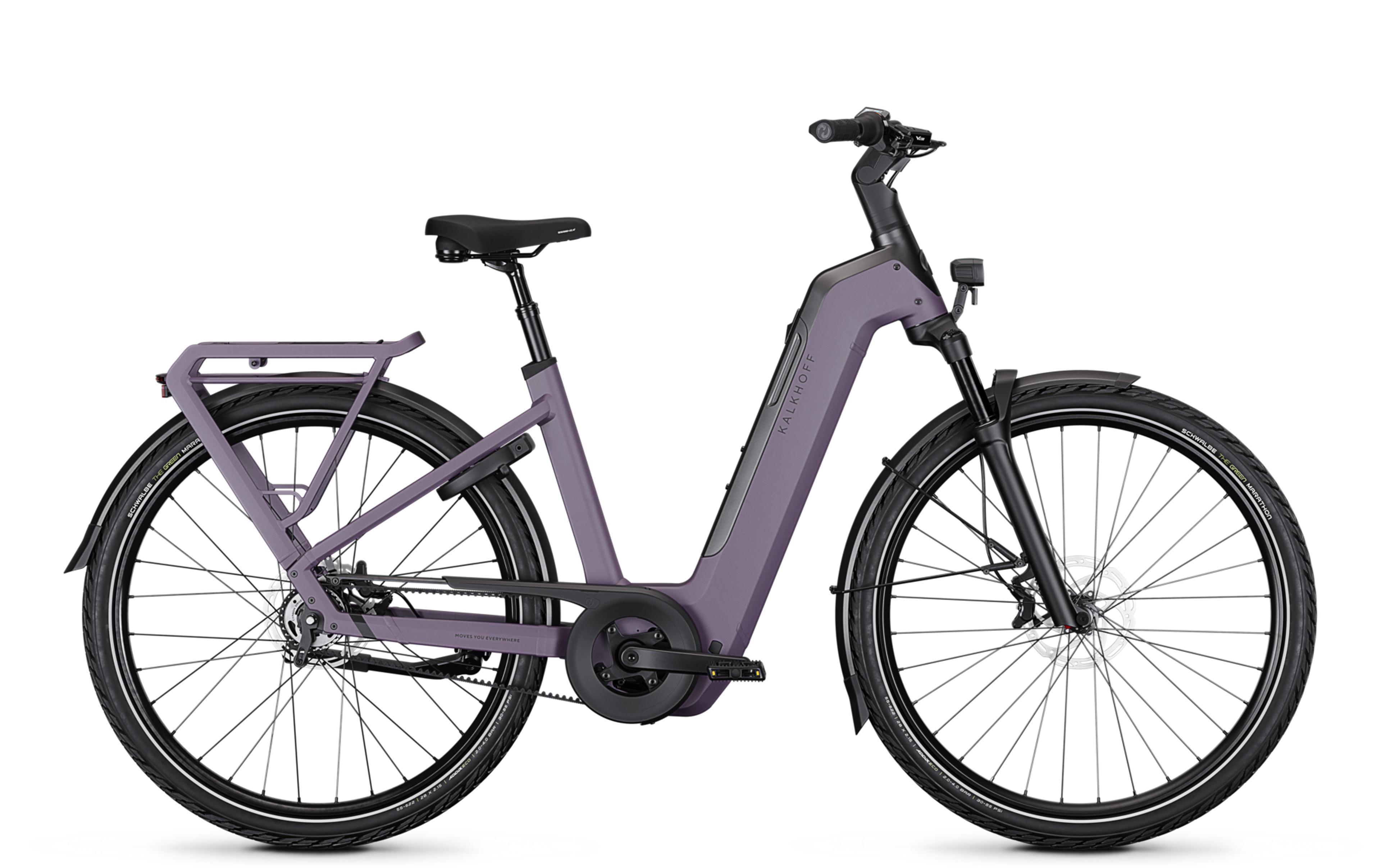 Kalkhoff Image 5+ Move E-Citybikes (lila) 1