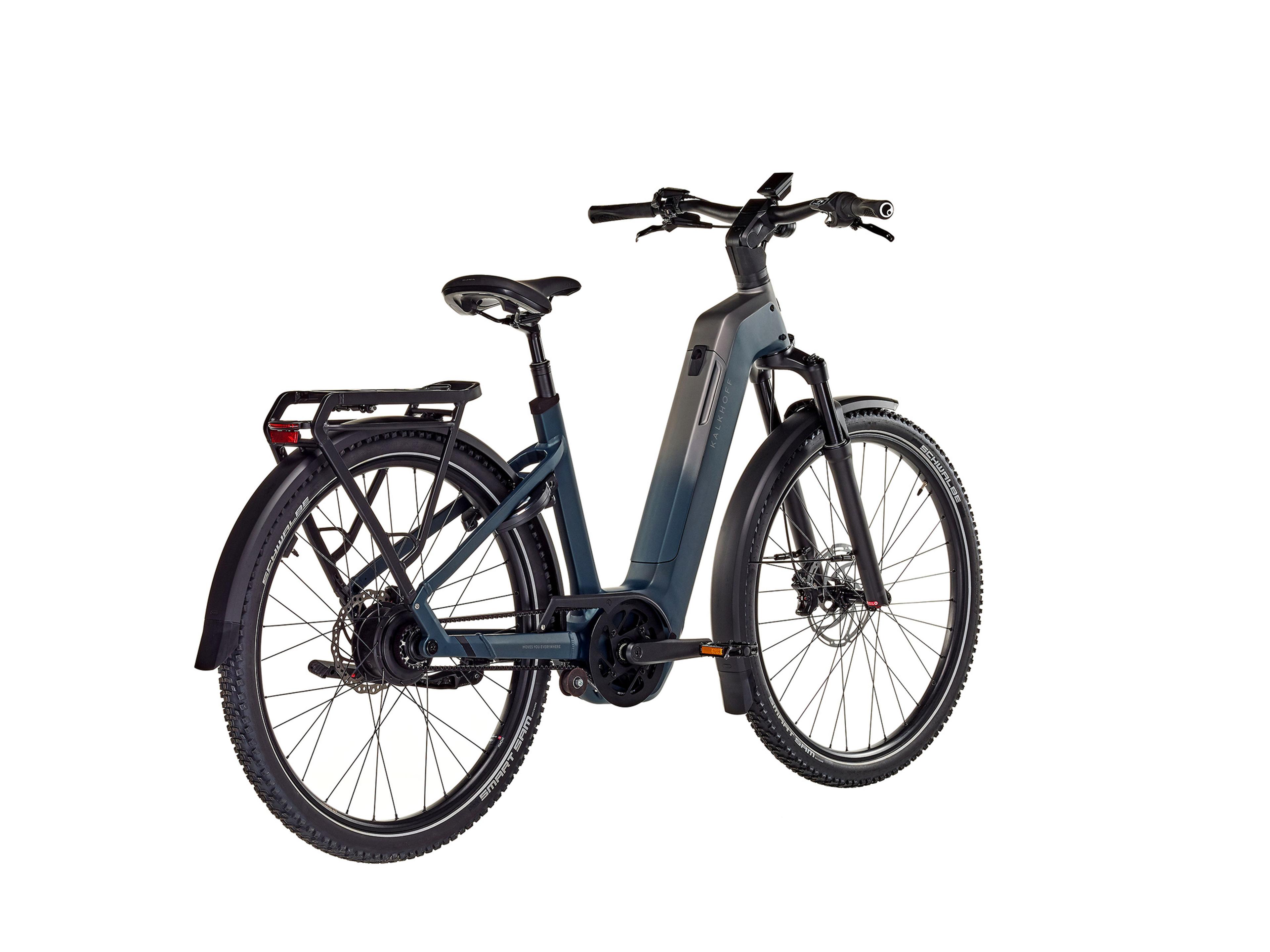 Kalkhoff Entice 5+ Advance Belt E-Citybikes (blau) 1