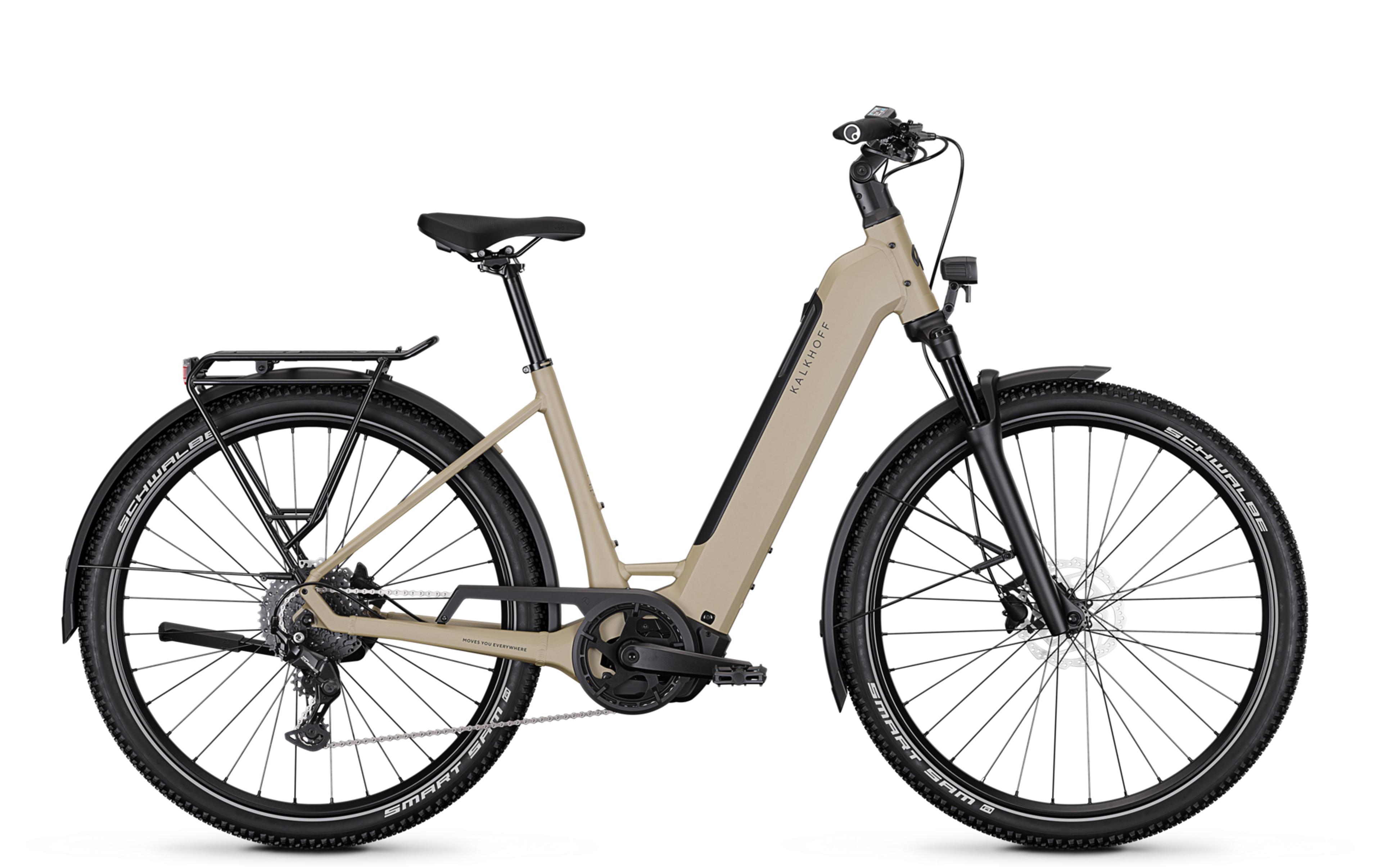 Kalkhoff Entice 3 Season E-Trekkingbikes (beige) 1