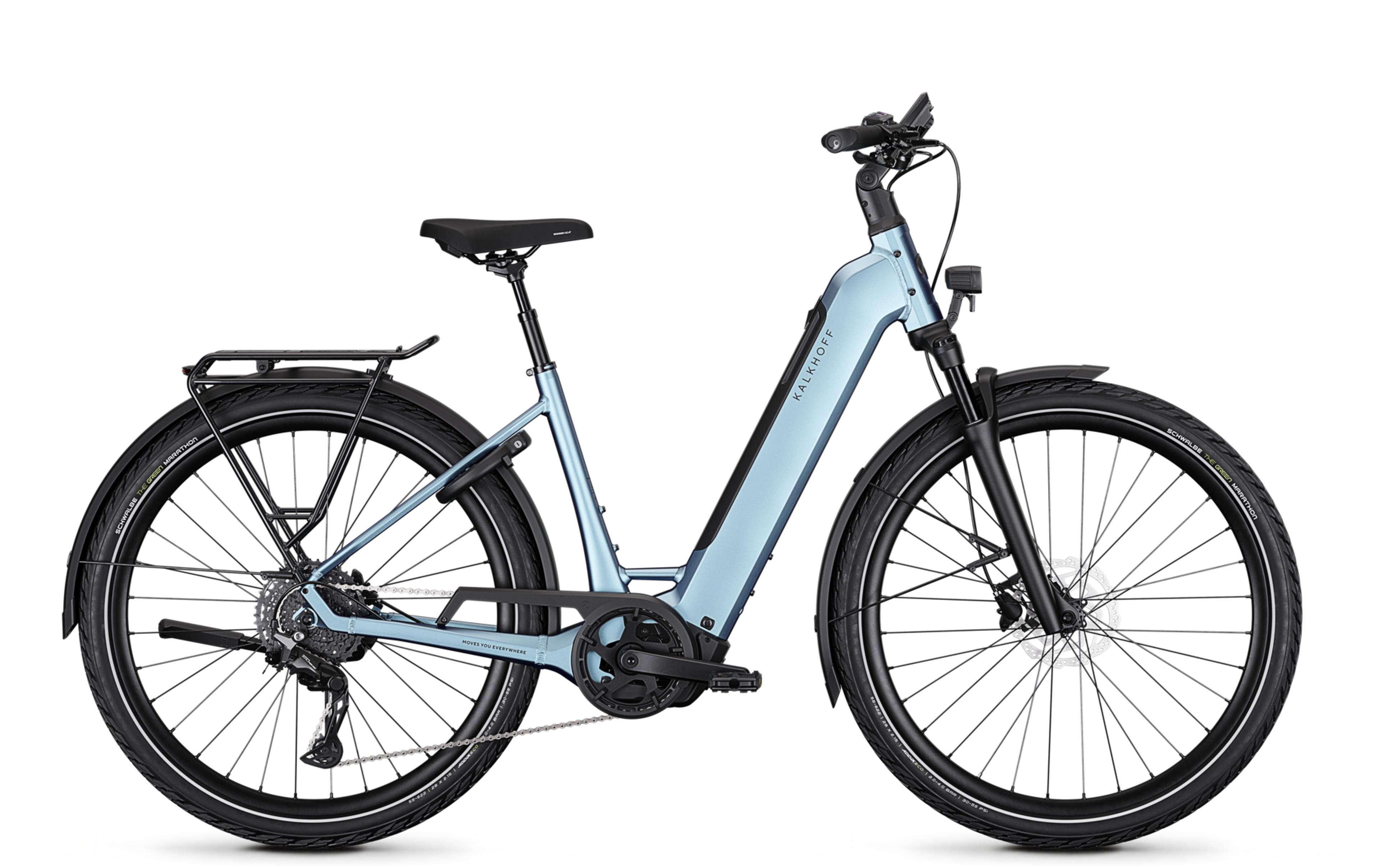 Kalkhoff Endeavour 3 Excite E-Trekkingbikes (blau) 1