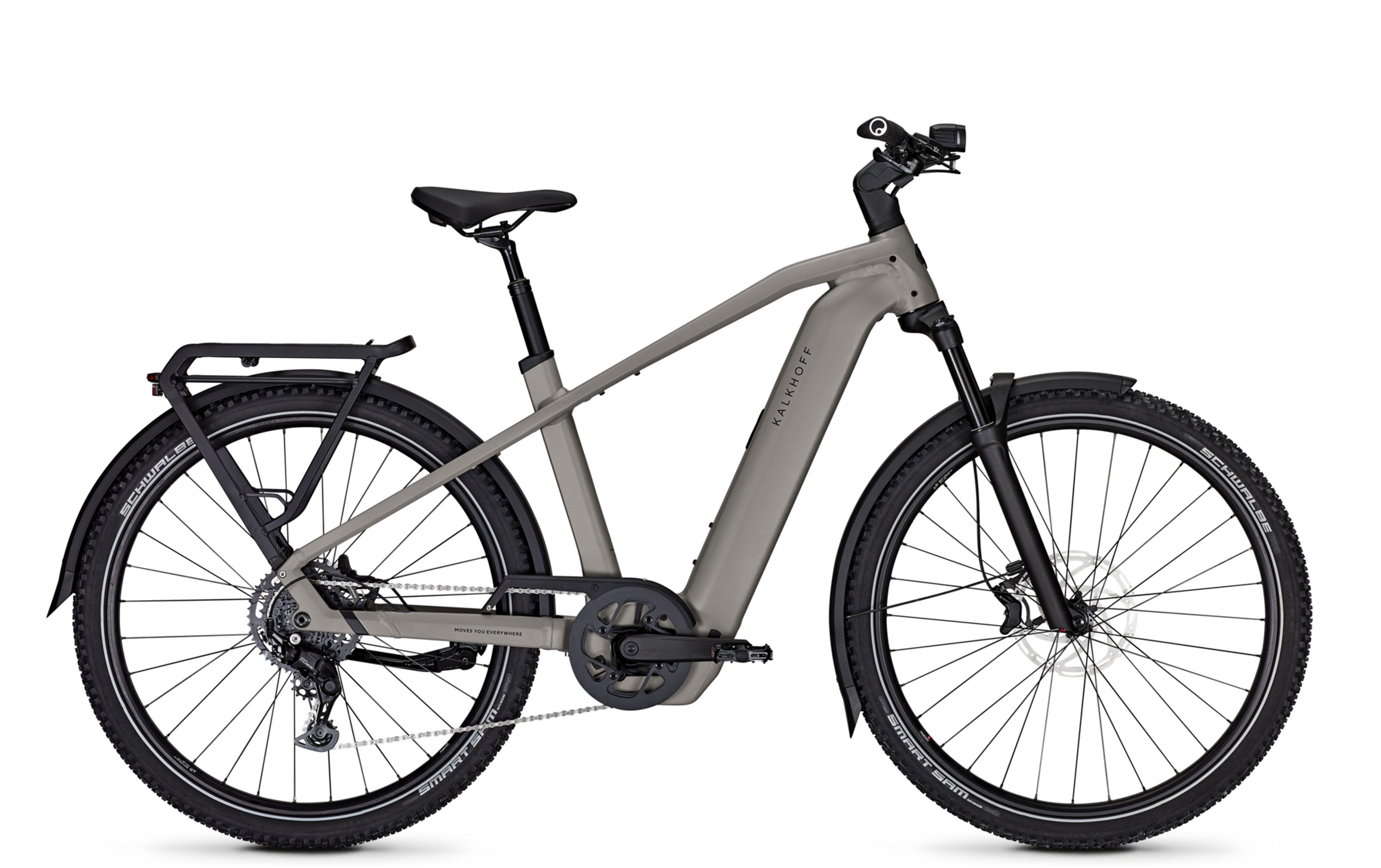 Kalkhoff Entice 5+ Move  E-Trekkingbikes (grau) 1