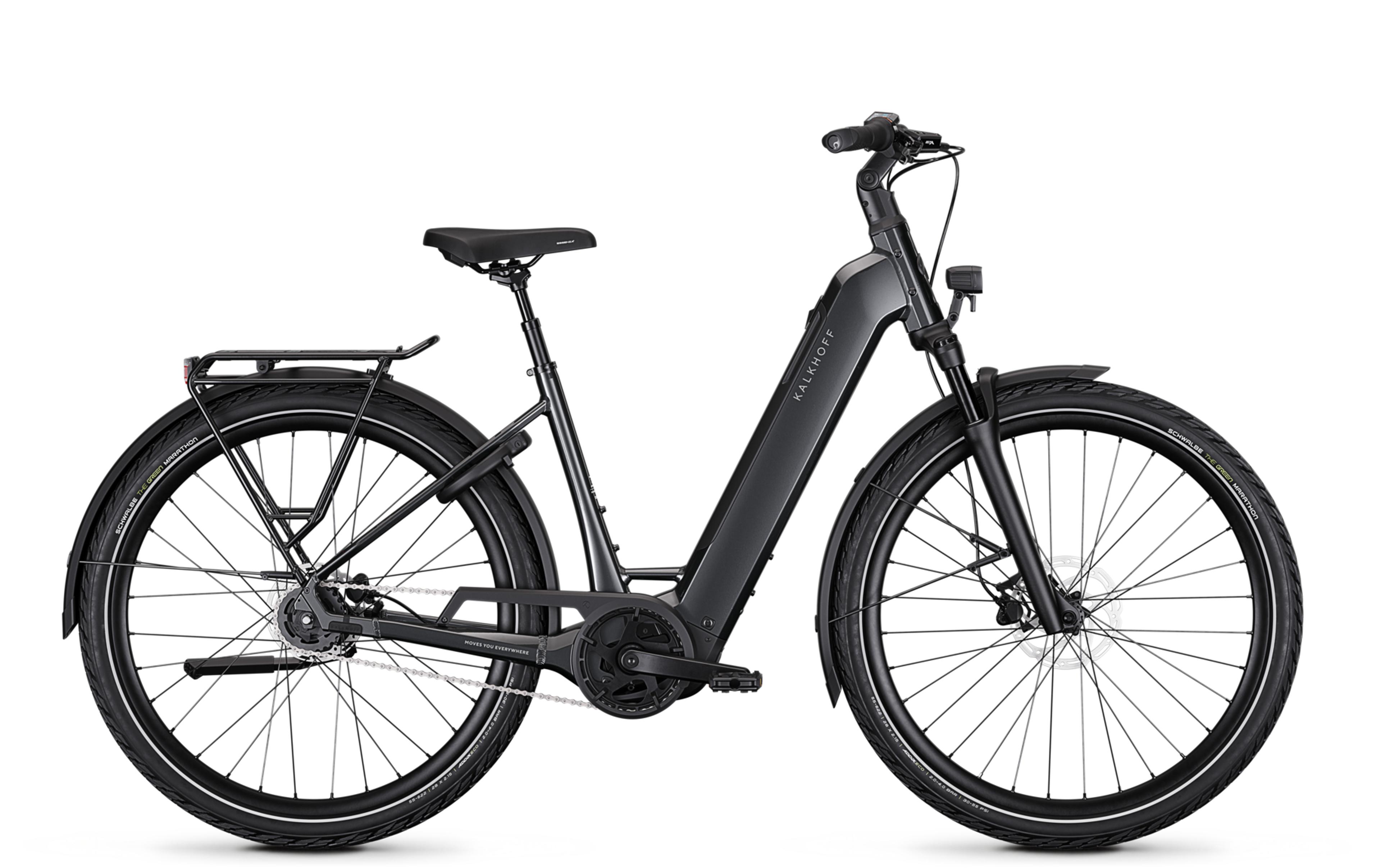 Kalkhoff Image 3 Advance E-Citybikes (schwarz) 1