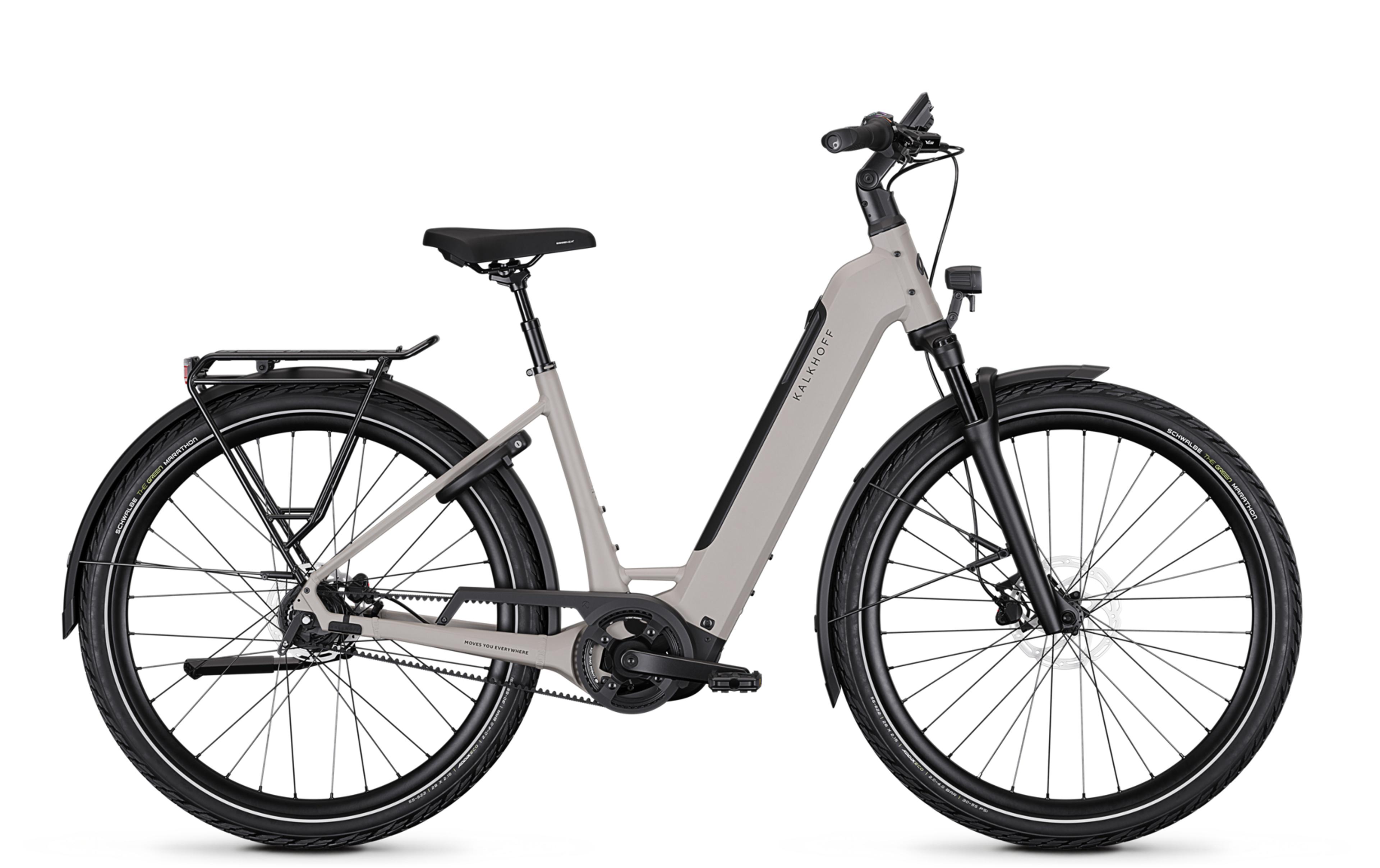 Kalkhoff Image 3 Excite  E-Citybikes (grau) 1