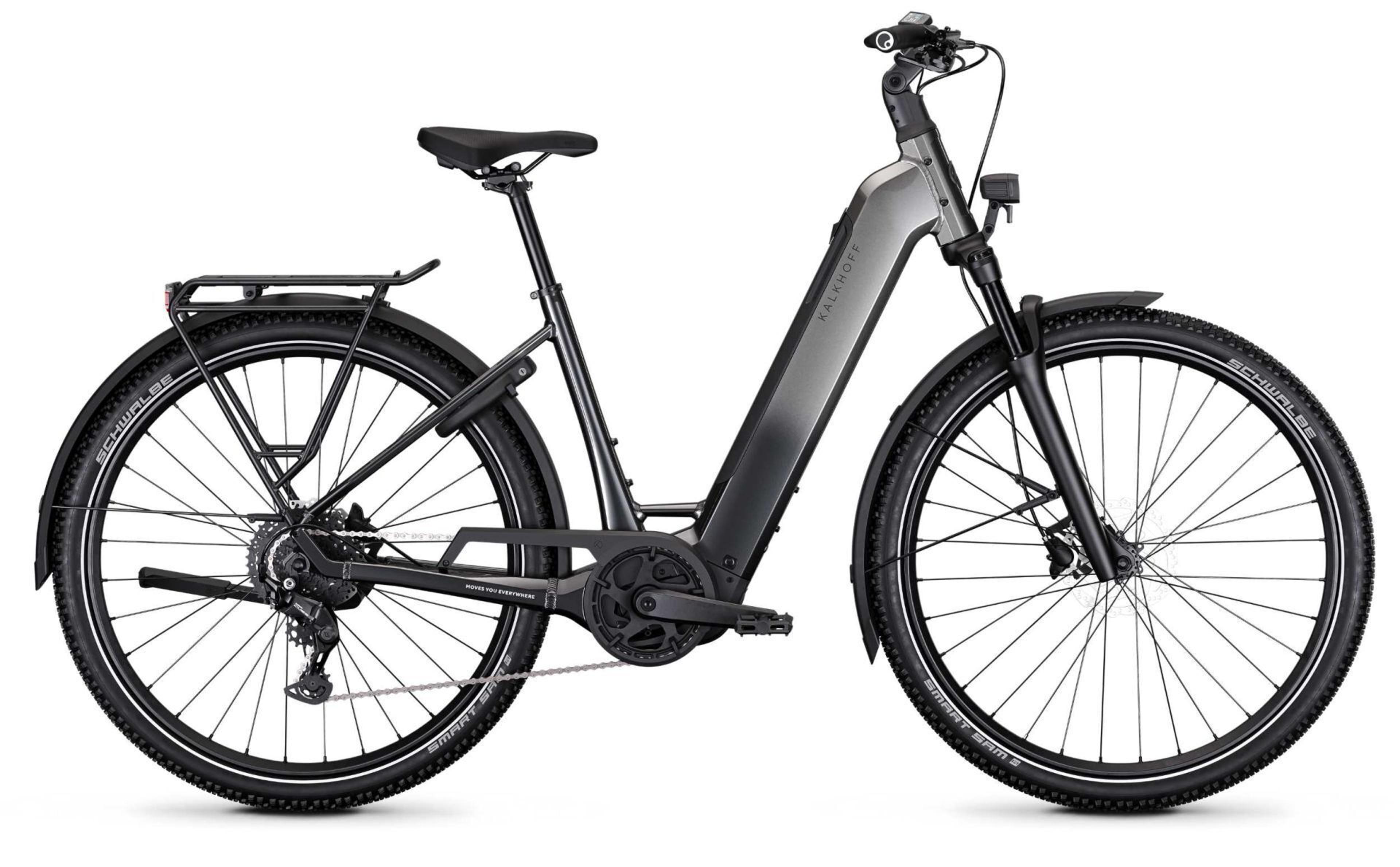 Kalkhoff Entice 3 LTD 600 E-Trekkingbikes (schwarz) 1
