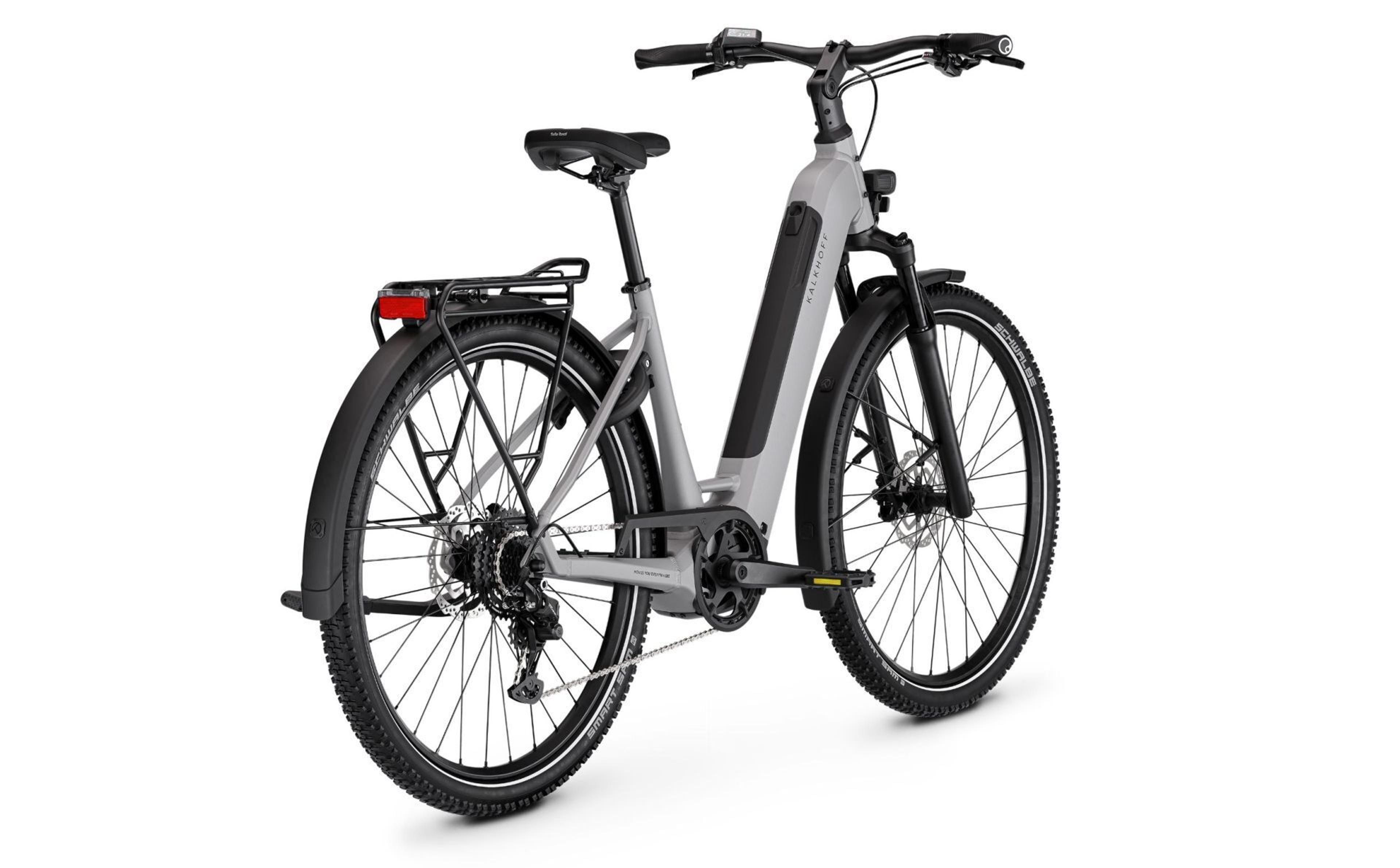 Kalkhoff Entice 3 LTD 600 OLTD E-Trekkingbikes (grau) 2