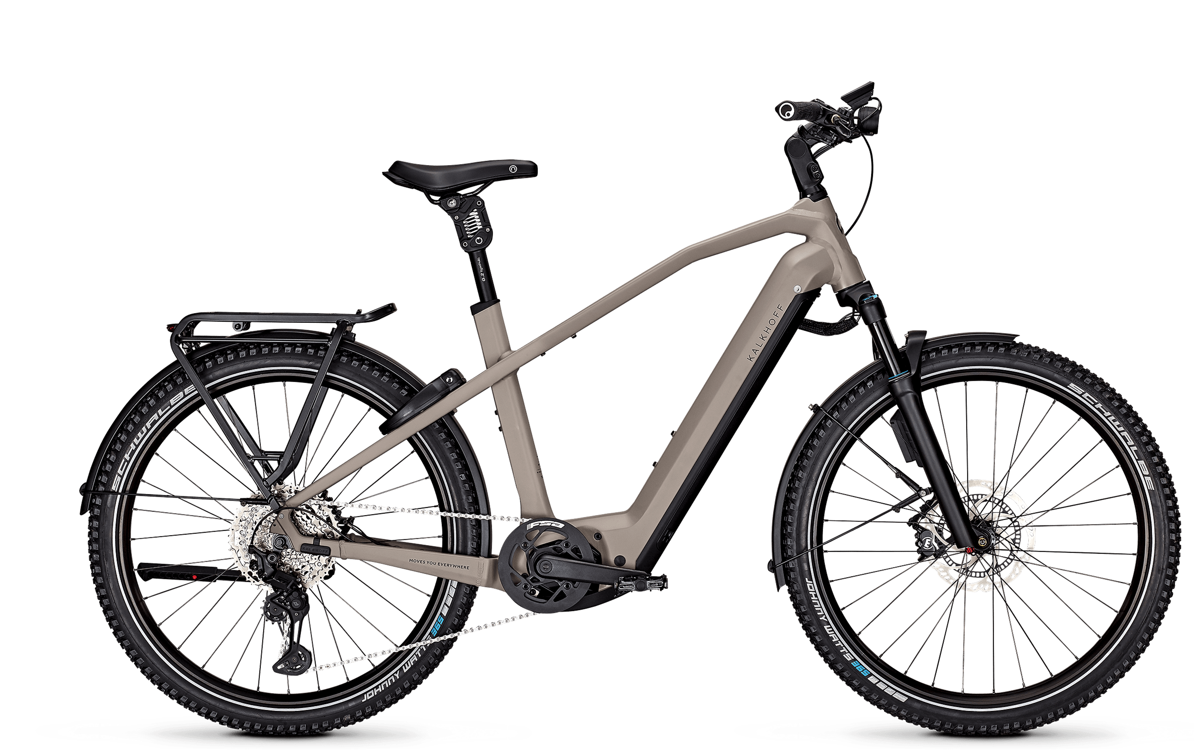 Kalkhoff Entice 7+ Advance ABS E-Trekkingbikes (grau) 1