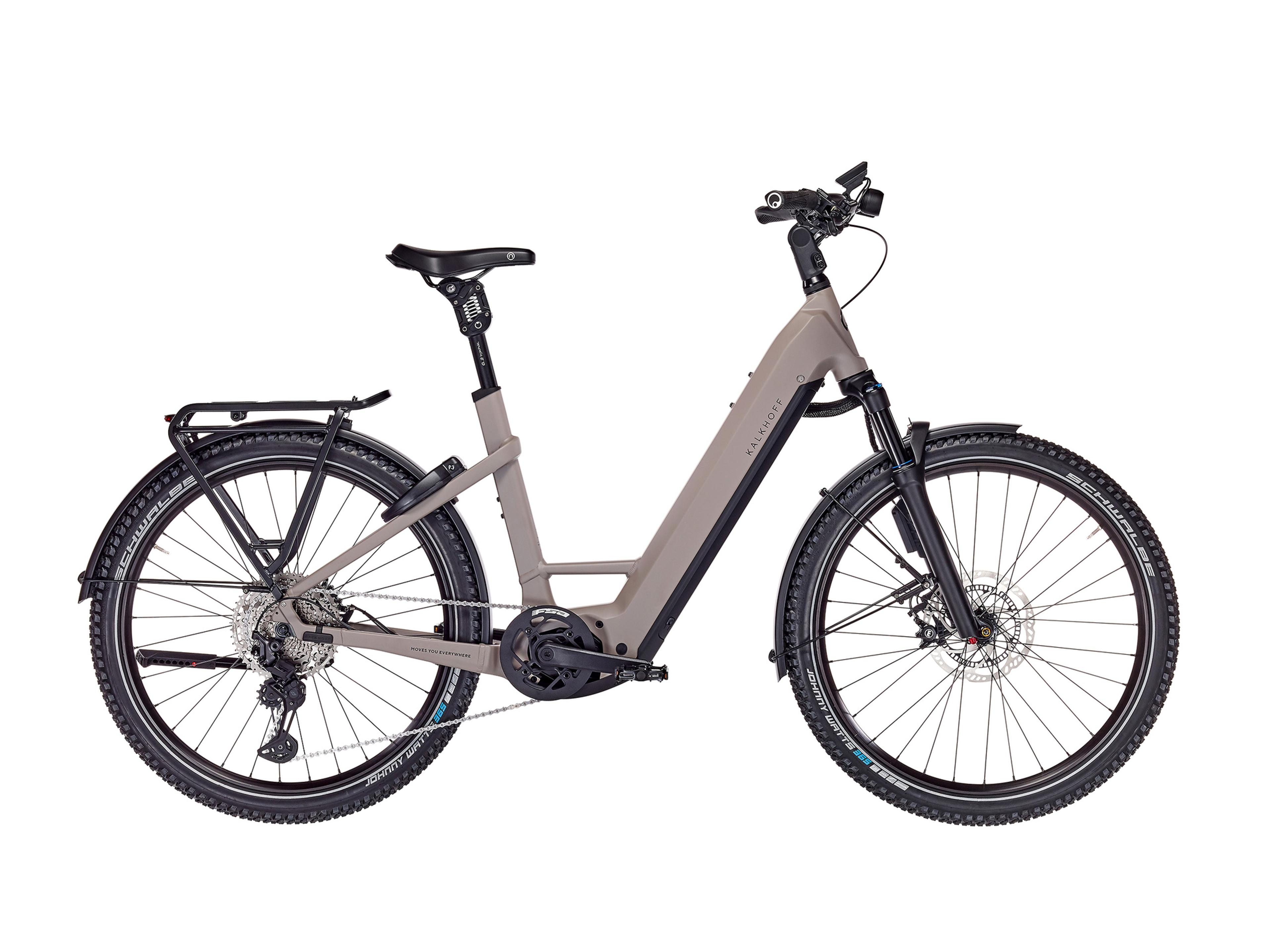 Kalkhoff Entice 7+ Advance ABS E-Trekkingbikes (grau) 1