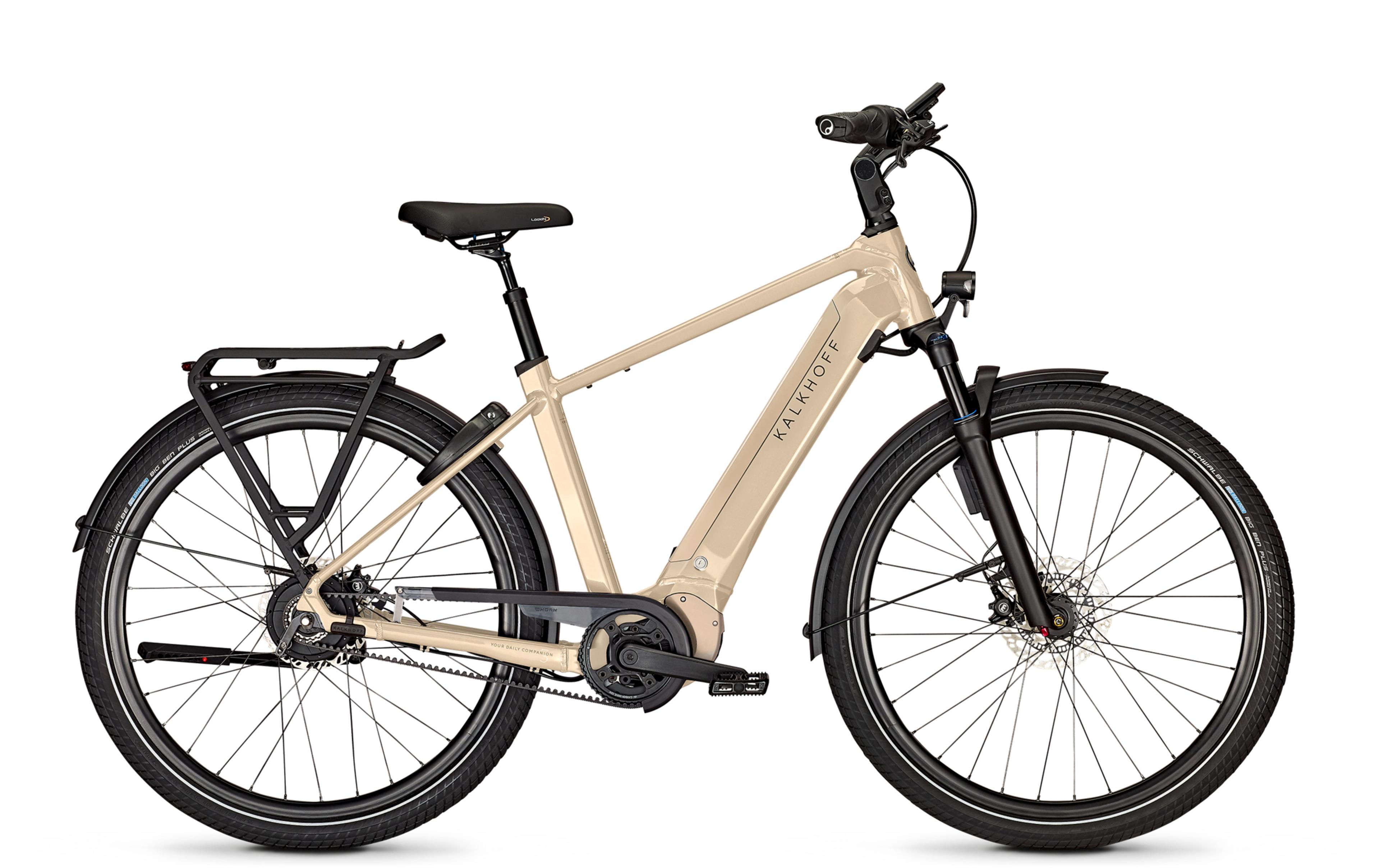Kalkhoff Image 5.B+ Excite ABS E-Citybikes (beige) 1