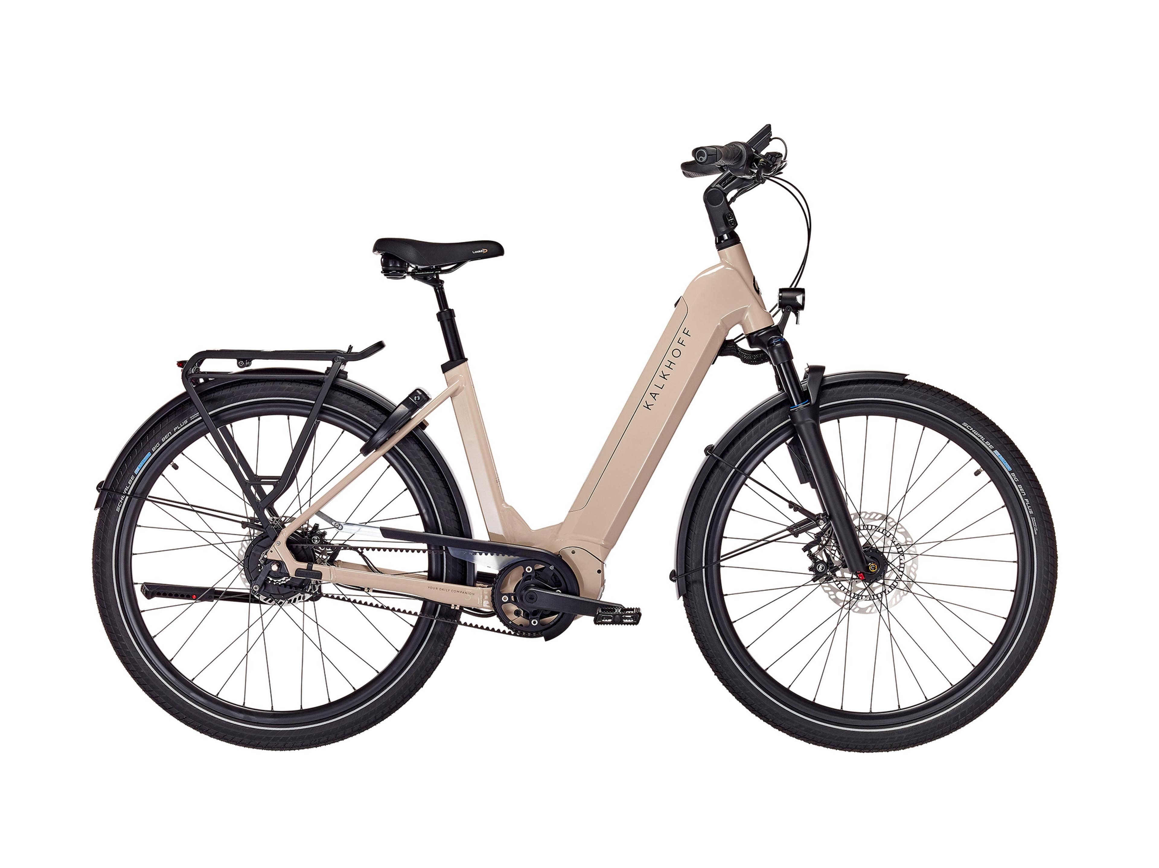 Kalkhoff Image 5.B+ Excite ABS E-Citybikes (beige) 1