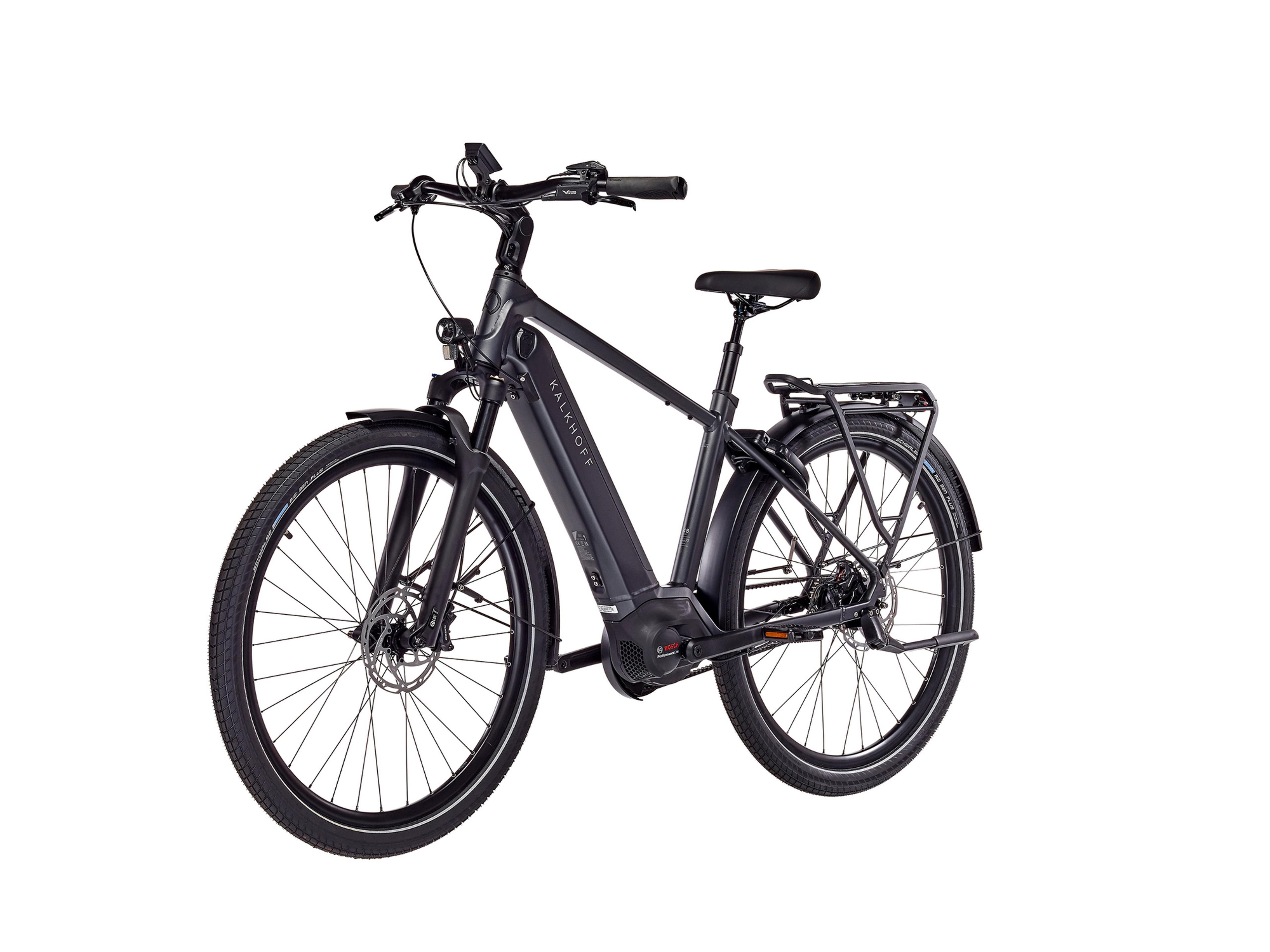 Kalkhoff Image 5.B Advance+ E-Citybikes (schwarz) 8