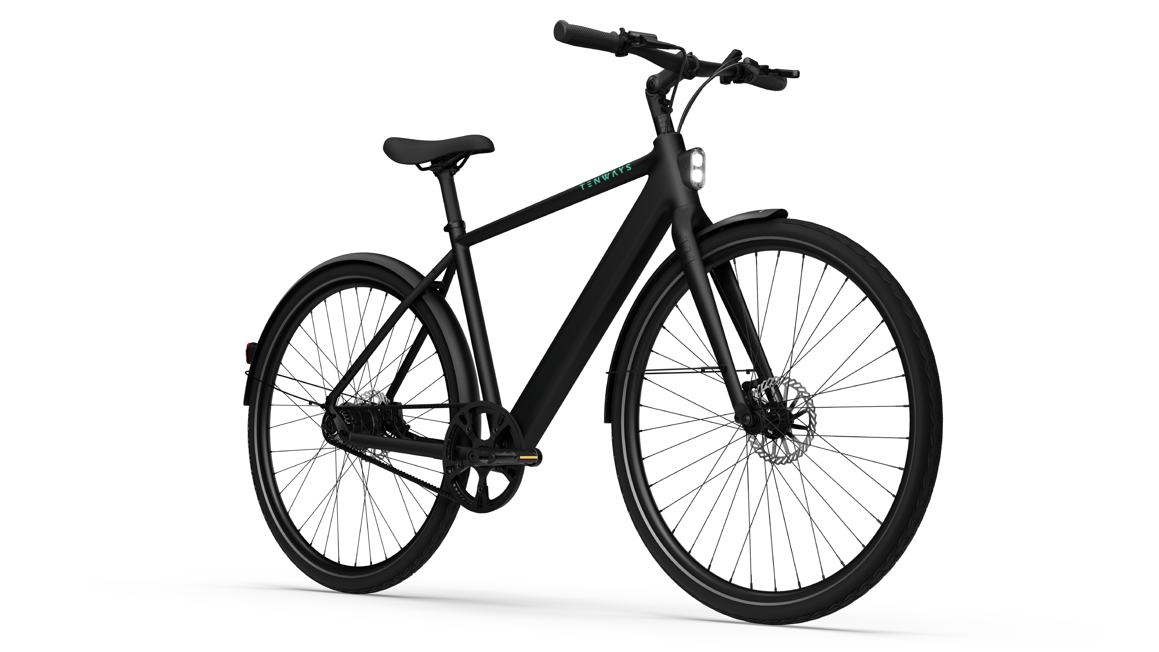 TENWAYS CGO600 Pro New Edition E-Citybike (schwarz) 2