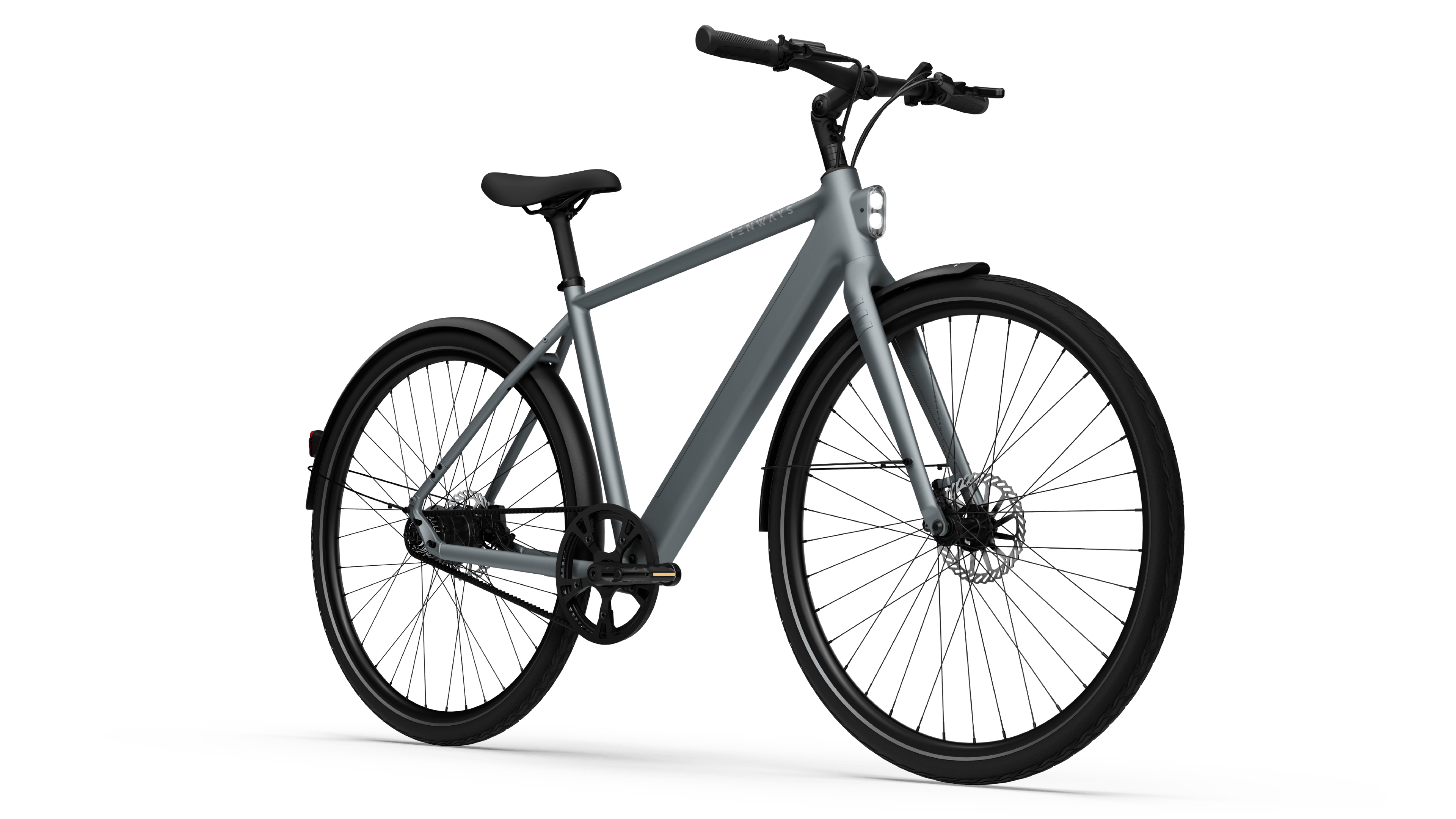 TENWAYS CGO600 Pro New Edition E-Citybike (grau) 2