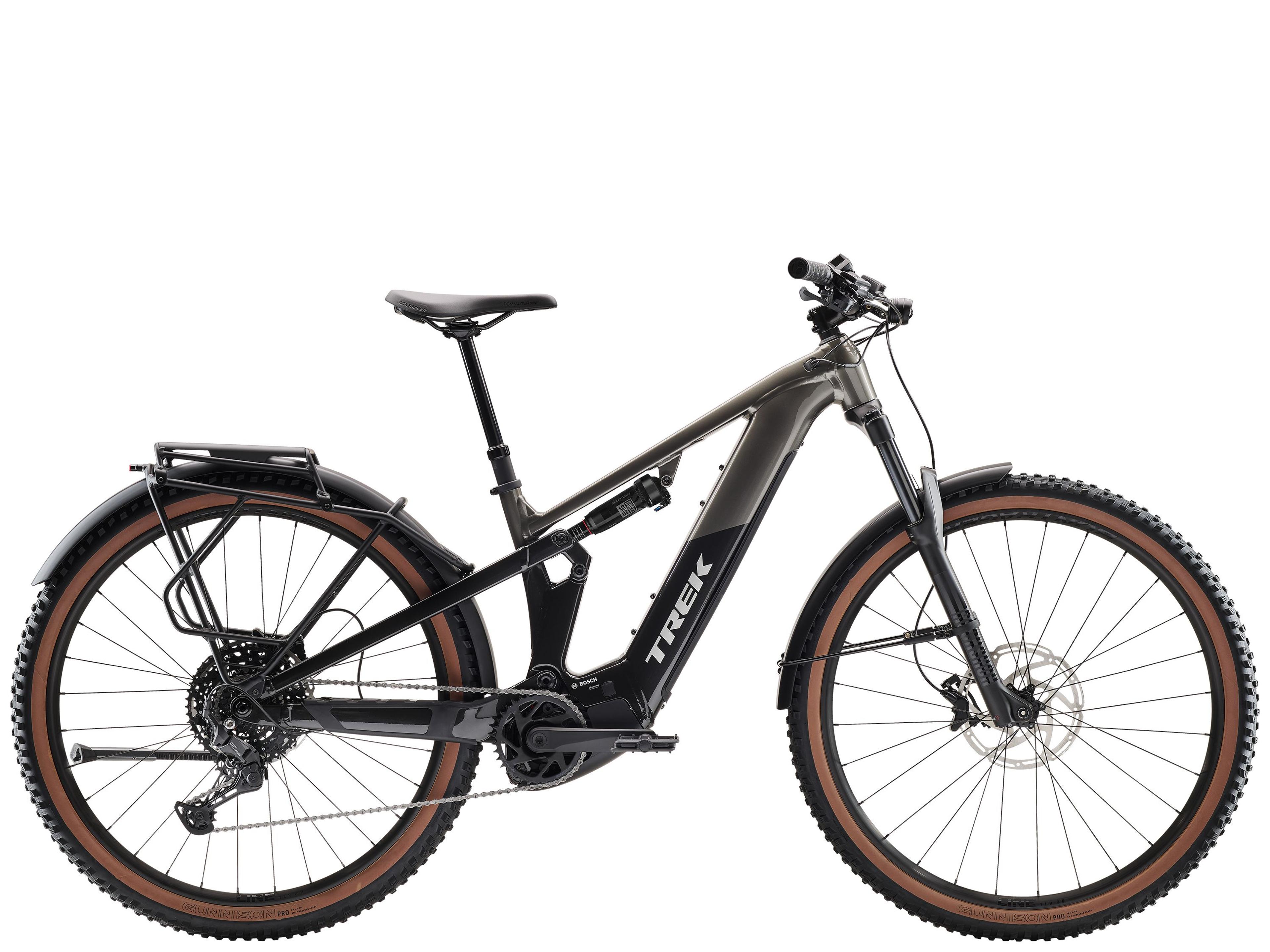 Trek Powerfly+ FS 4 EQ Gen 4 E-Mountainbike (grau) 1