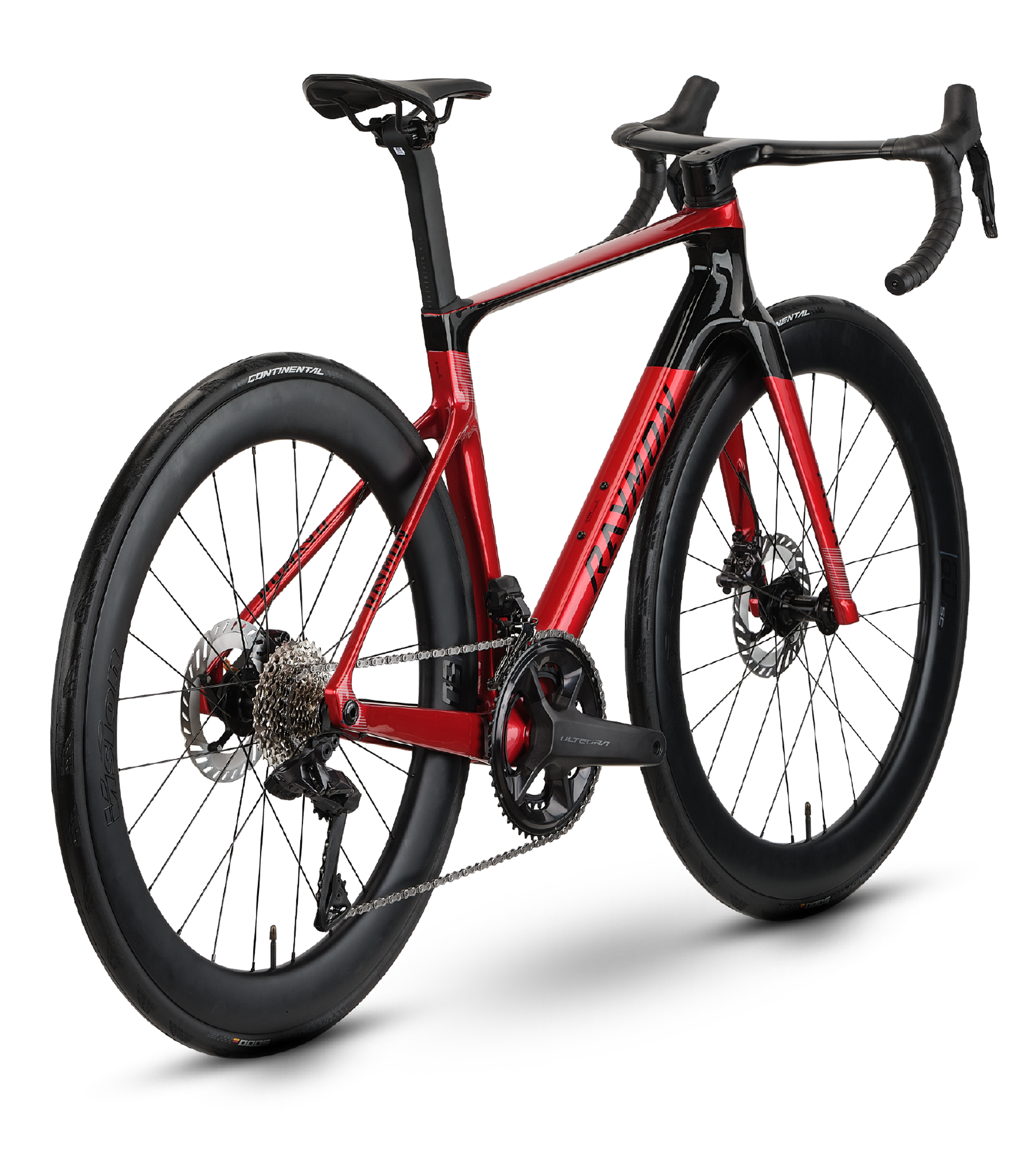 Raymon Arva Ultra Rennräder (rot) 3