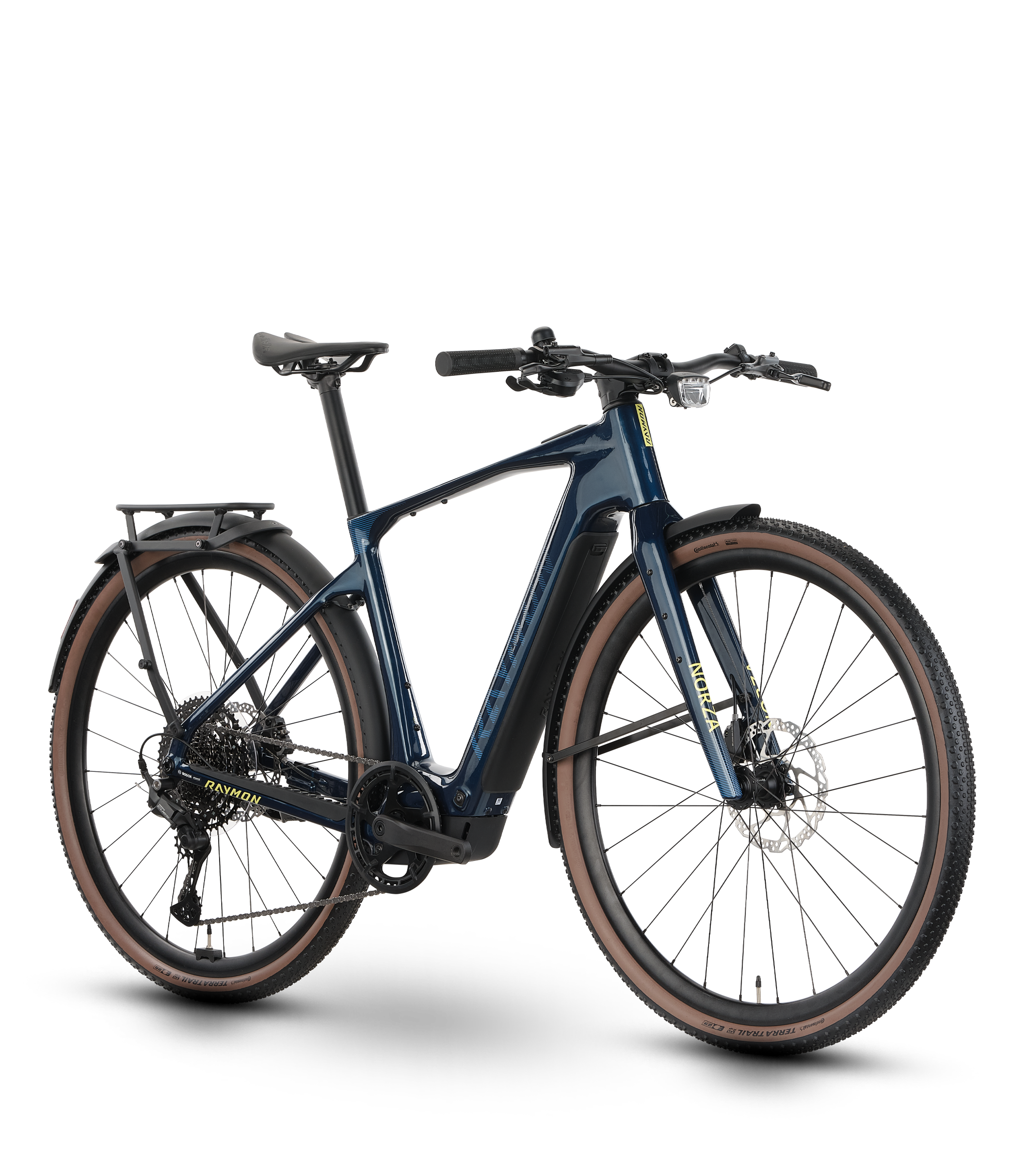 Raymon Norza Comp Commute E-Gravelbikes (blau) 2