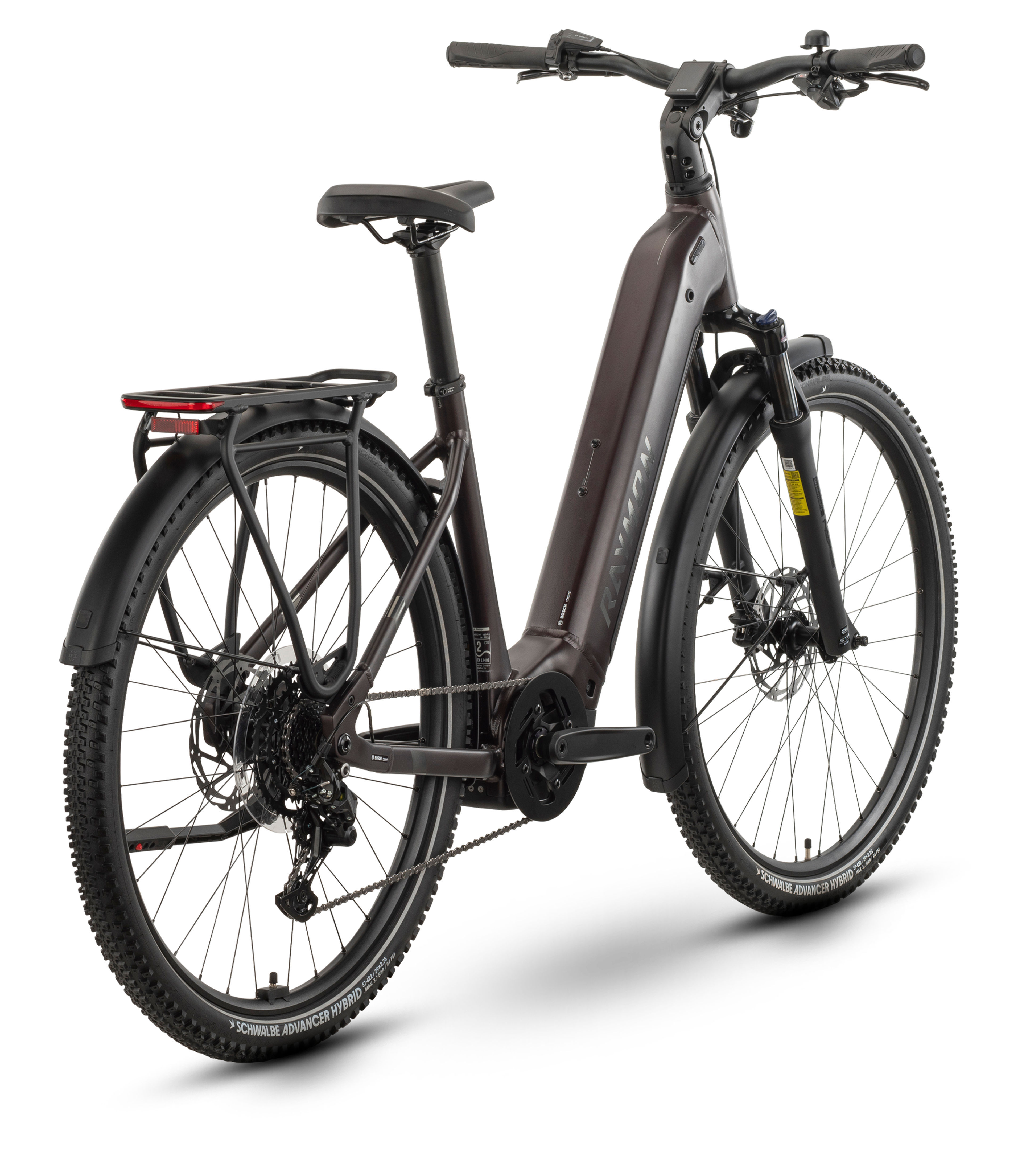 Raymon Tahona Comp E-Trekkingbikes (lila) 2