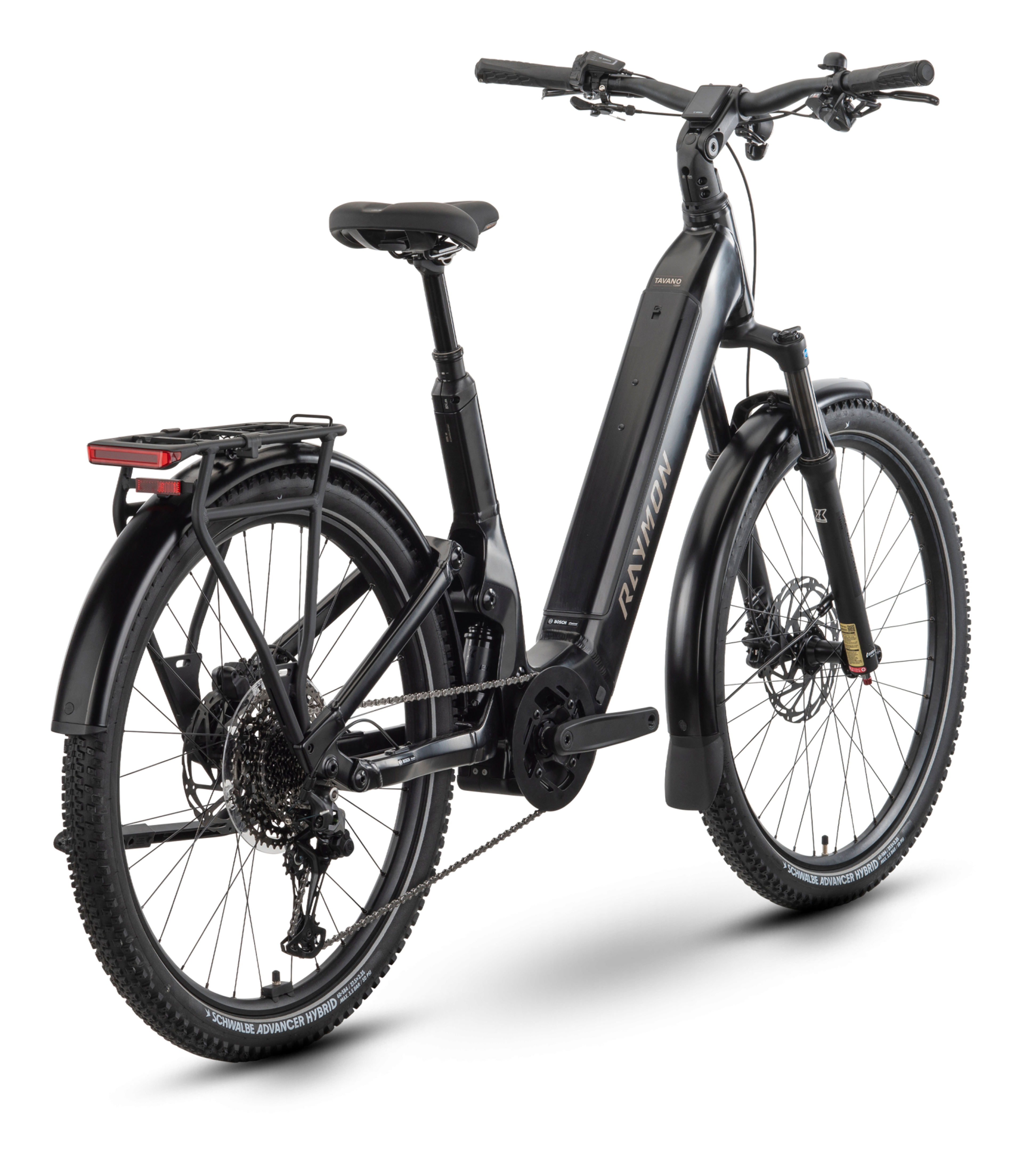 Raymon Tavano Comp E-Trekkingbikes (schwarz) 2