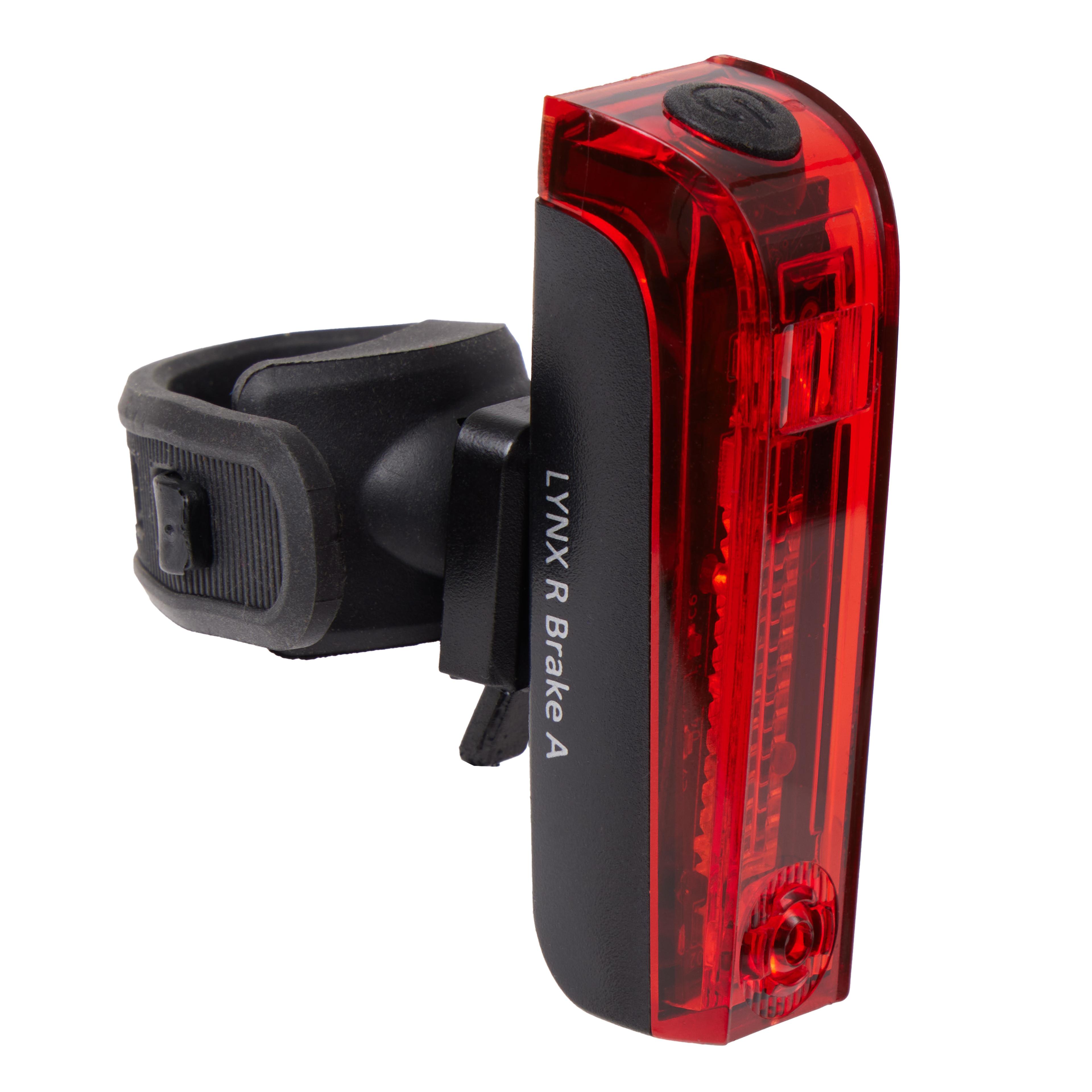 LUNIVO Lynx F30 Alu & Lynx R Brake A Akku-Beleuchtung (schwarz) 3