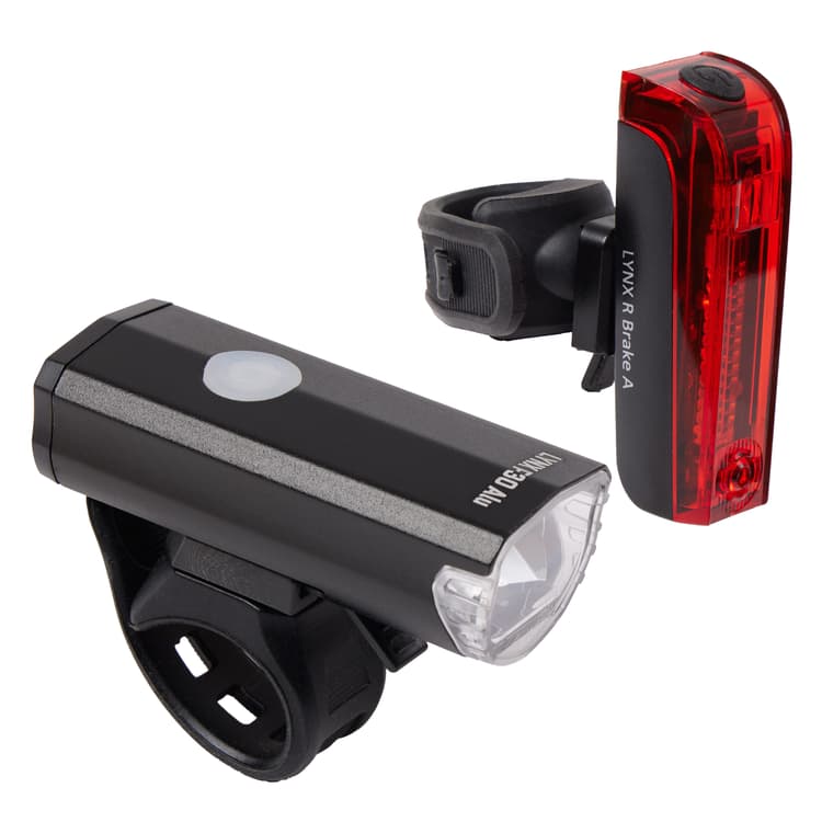 LUNIVO Lynx F30 Alu & Lynx R Brake A Akku-Beleuchtung
